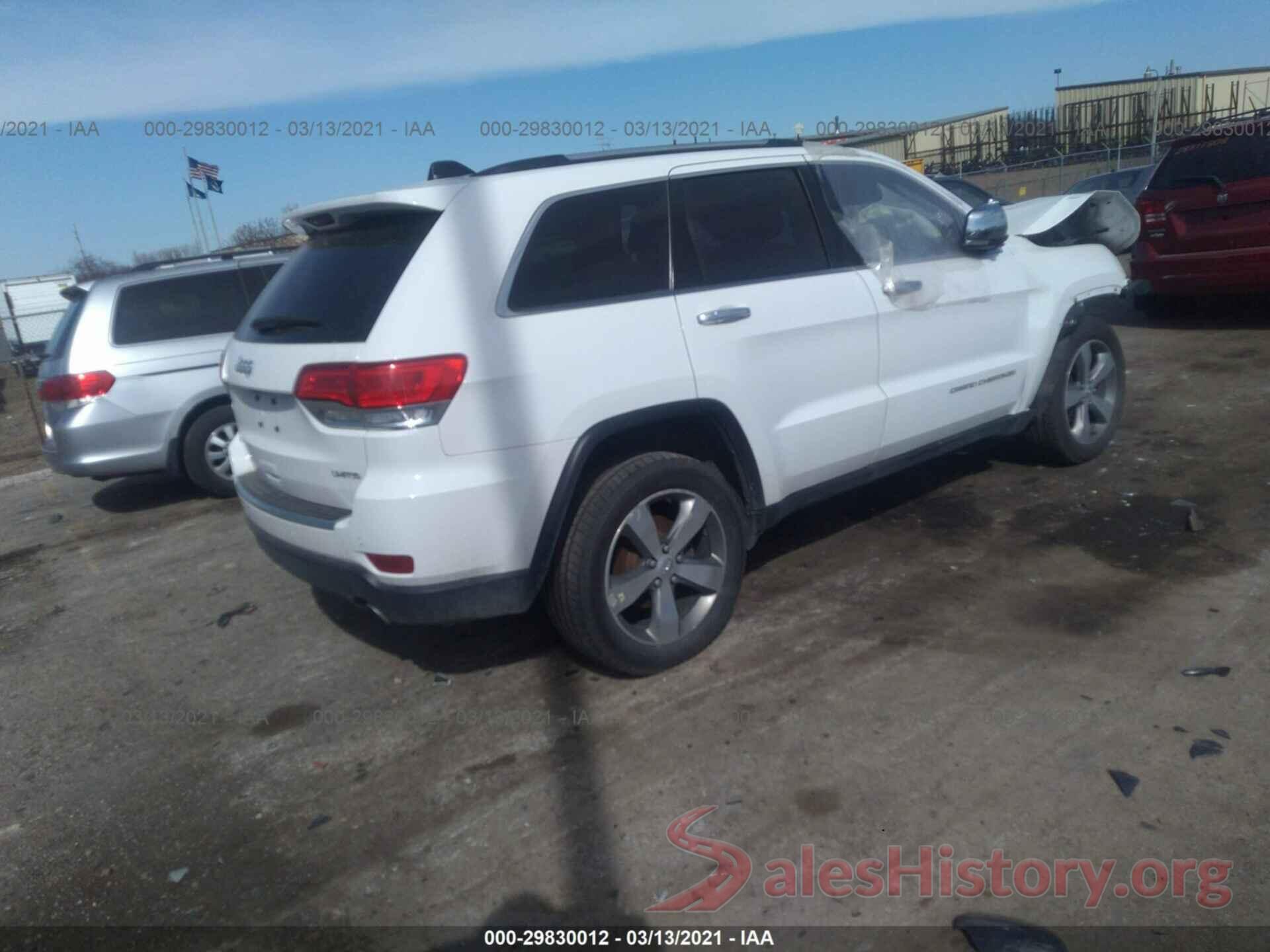 1C4RJFBG2GC313528 2016 JEEP GRAND CHEROKEE