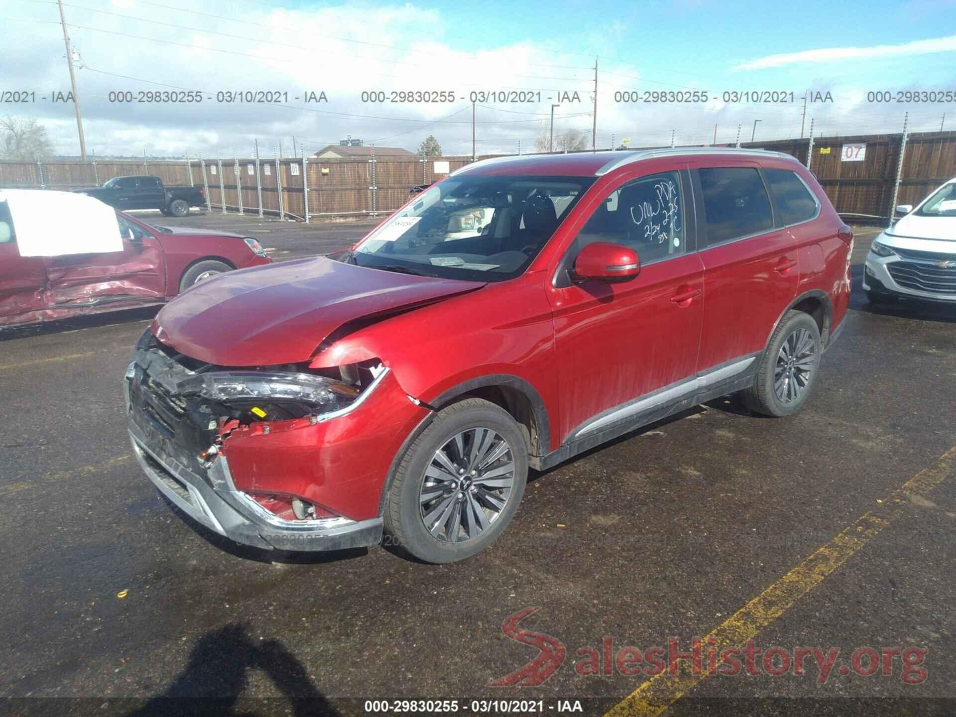 JA4AZ3A32LZ025108 2020 MITSUBISHI OUTLANDER