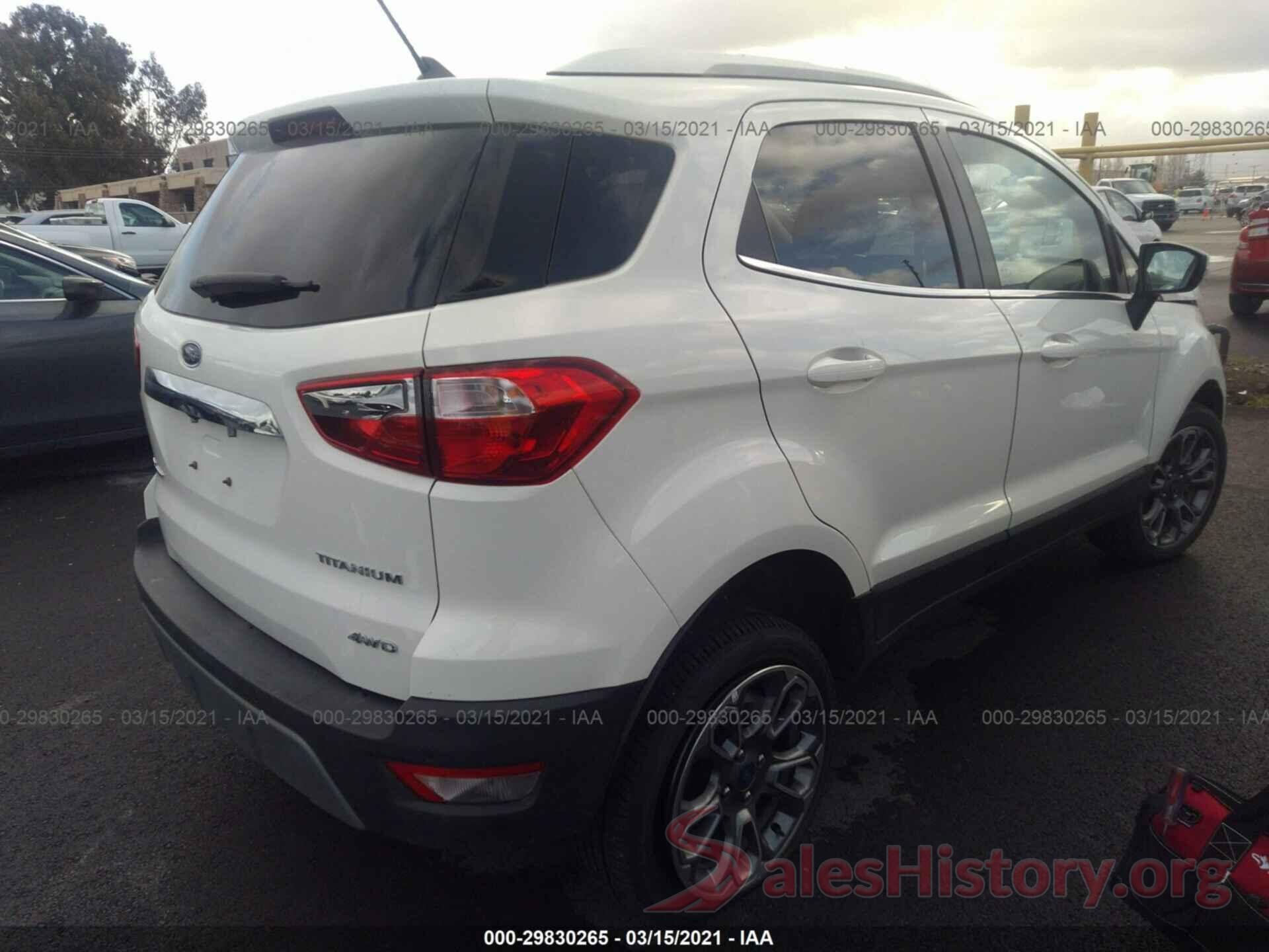 MAJ6S3KL9LC354220 2020 FORD ECOSPORT