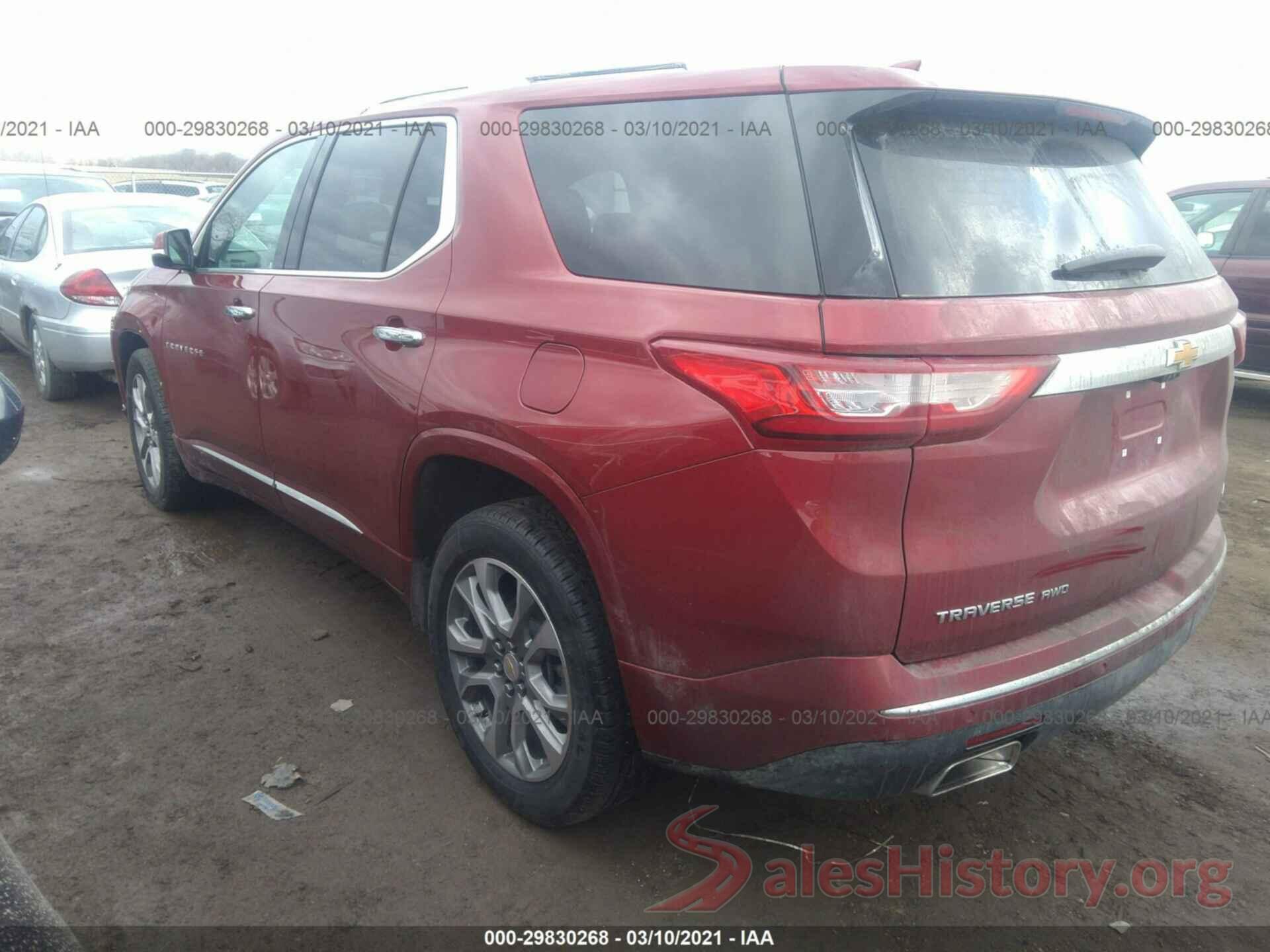 1GNEVKKW2LJ236885 2020 CHEVROLET TRAVERSE