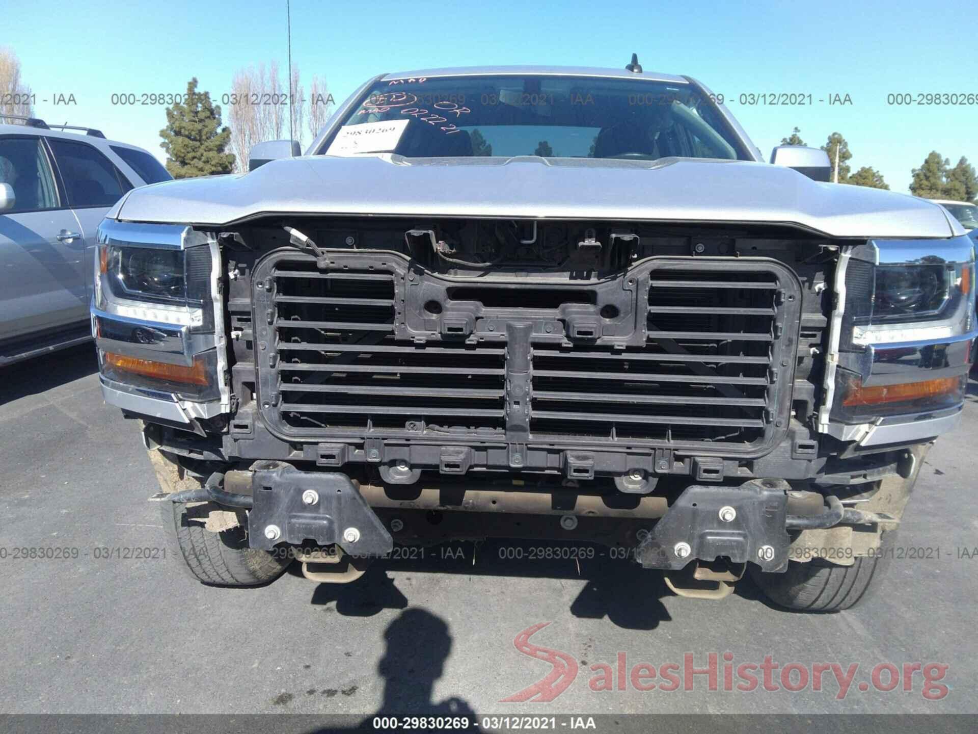 1GCRCREH1JZ288707 2018 CHEVROLET SILVERADO 1500