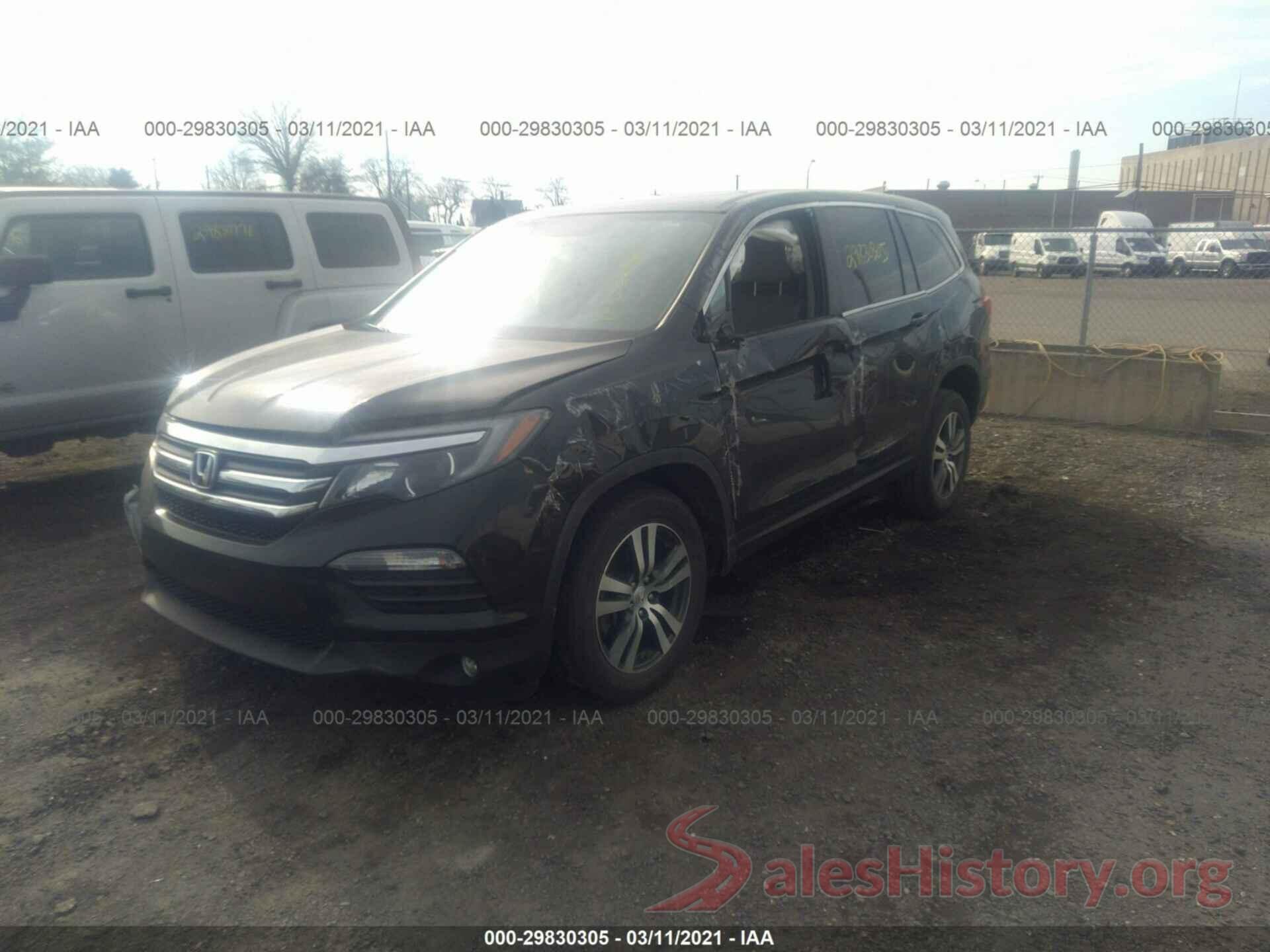 5FNYF6H3XJB066190 2018 HONDA PILOT