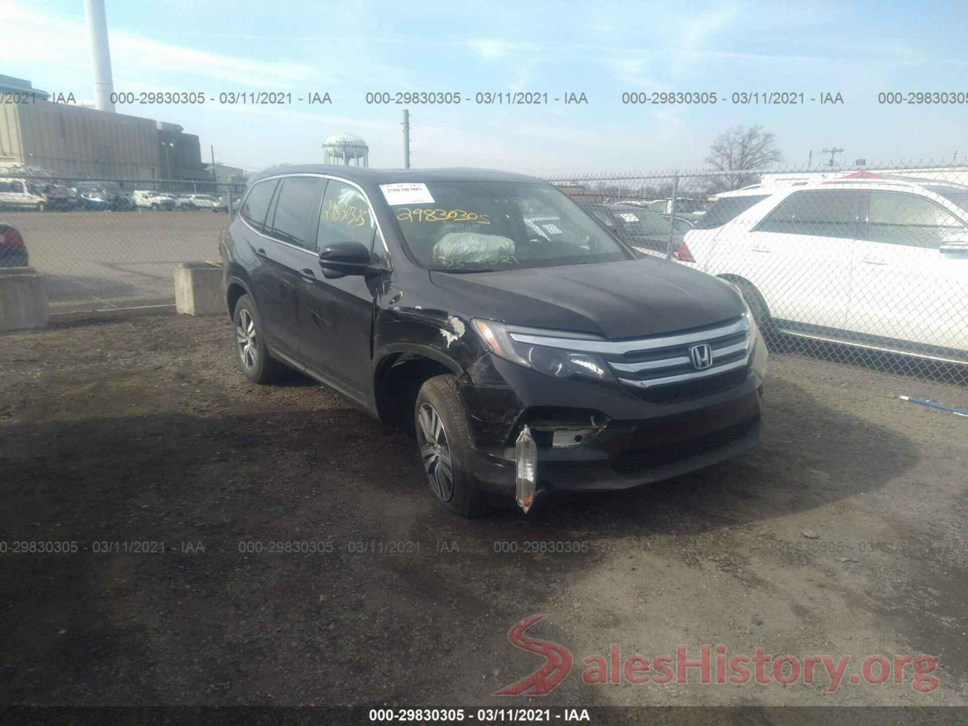 5FNYF6H3XJB066190 2018 HONDA PILOT