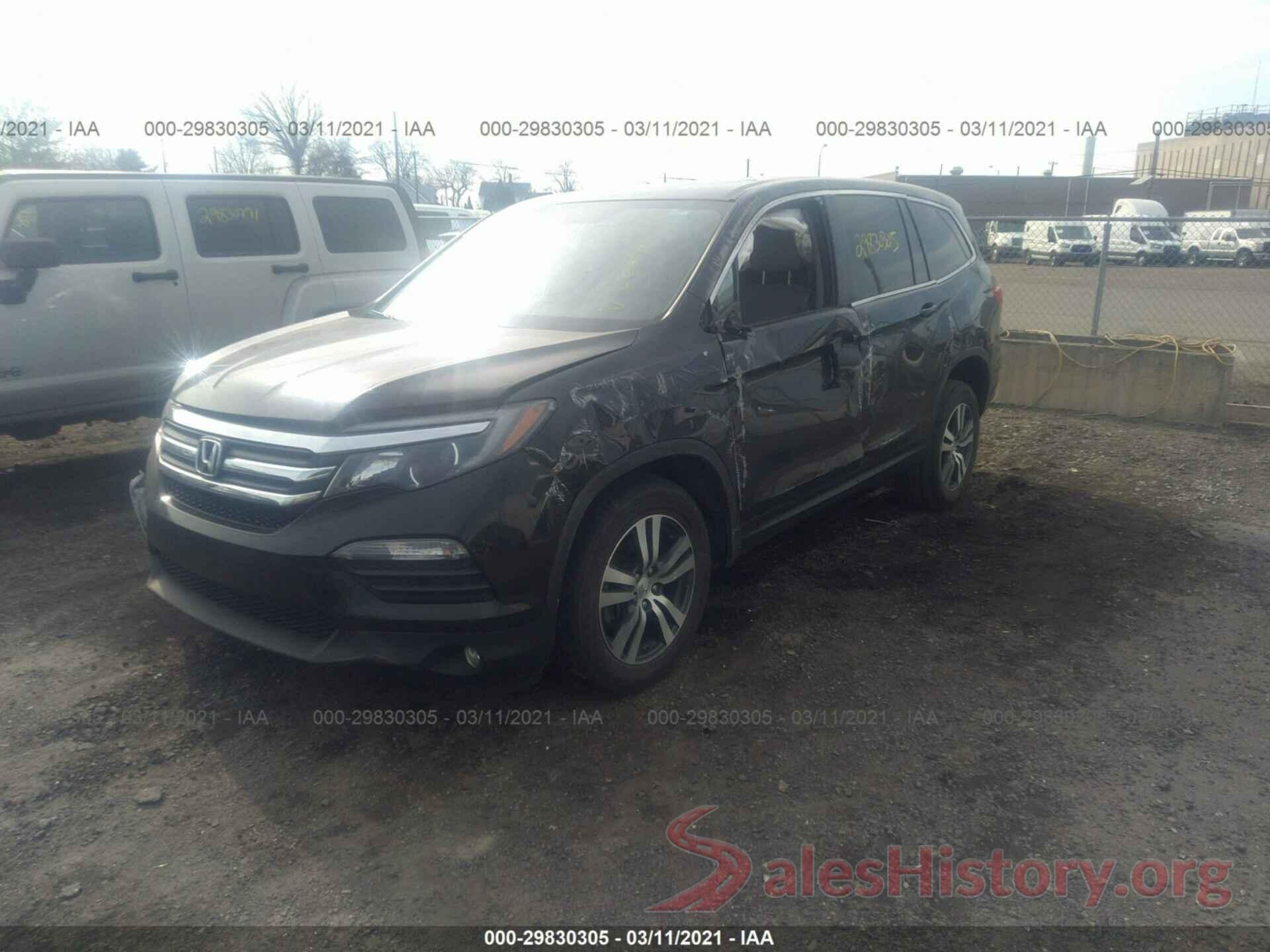 5FNYF6H3XJB066190 2018 HONDA PILOT