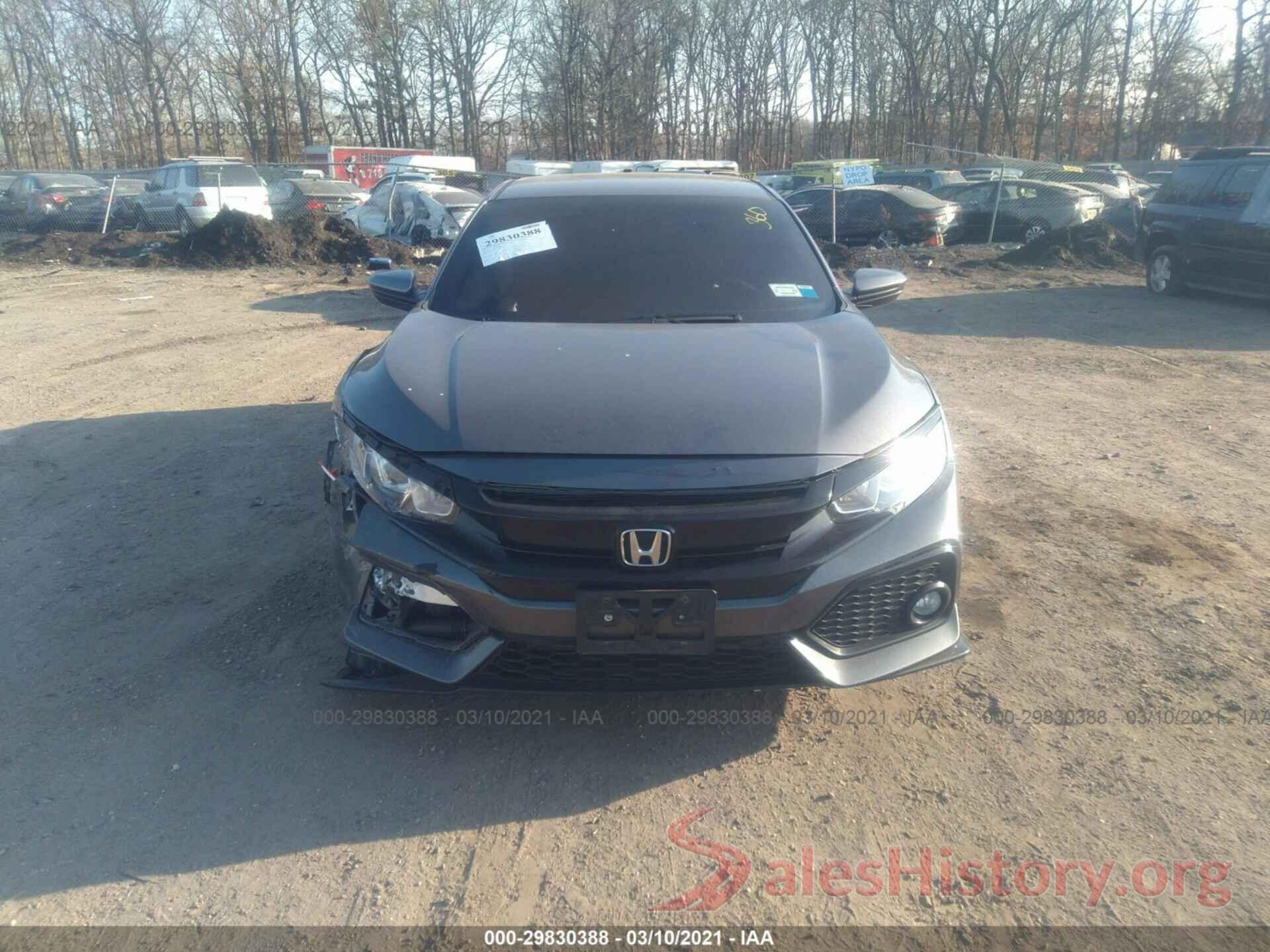 SHHFK7H49JU432012 2018 HONDA CIVIC HATCHBACK