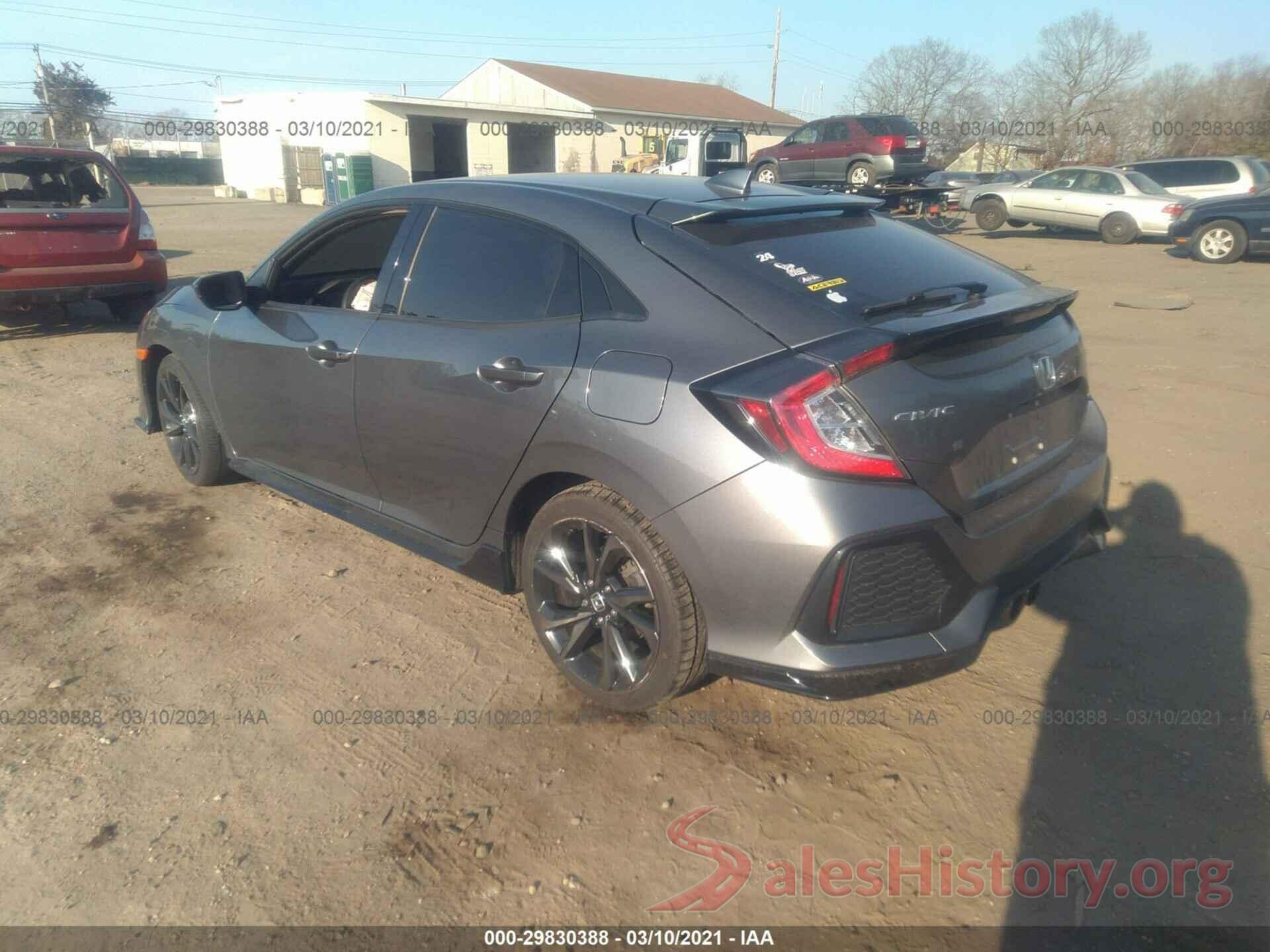 SHHFK7H49JU432012 2018 HONDA CIVIC HATCHBACK