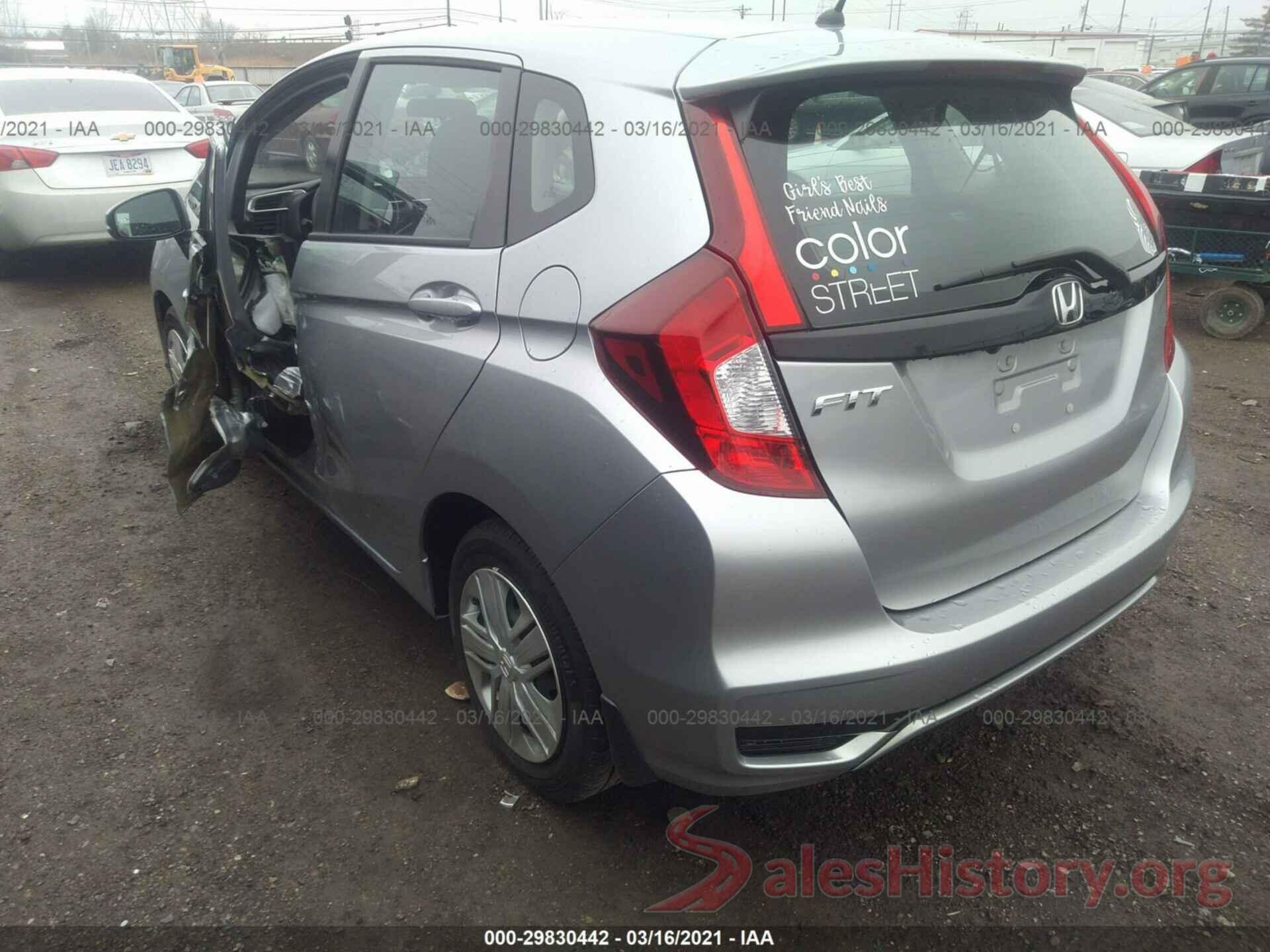 3HGGK5H48KM707085 2019 HONDA FIT