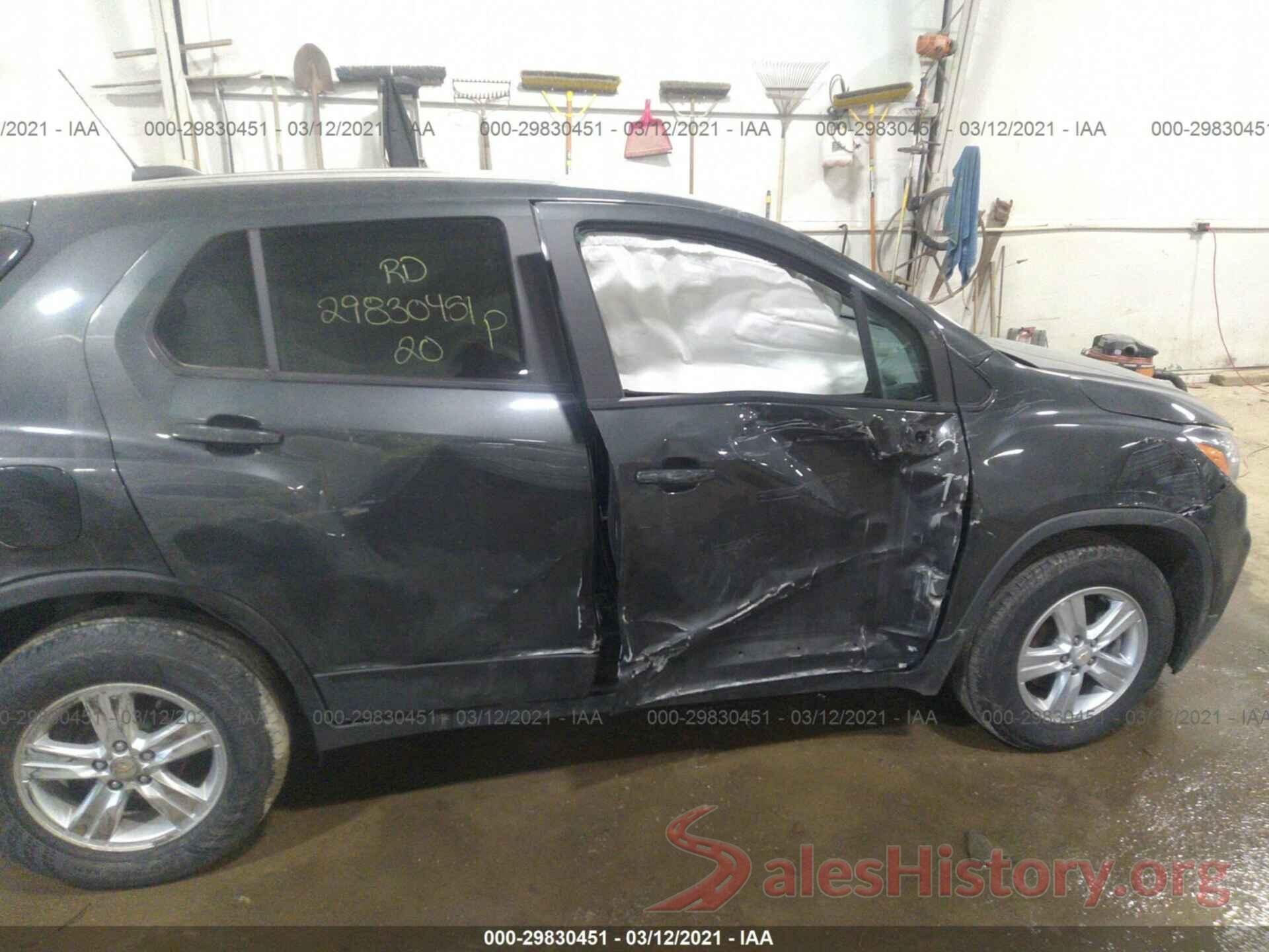 3GNCJKSB7LL272791 2020 CHEVROLET TRAX