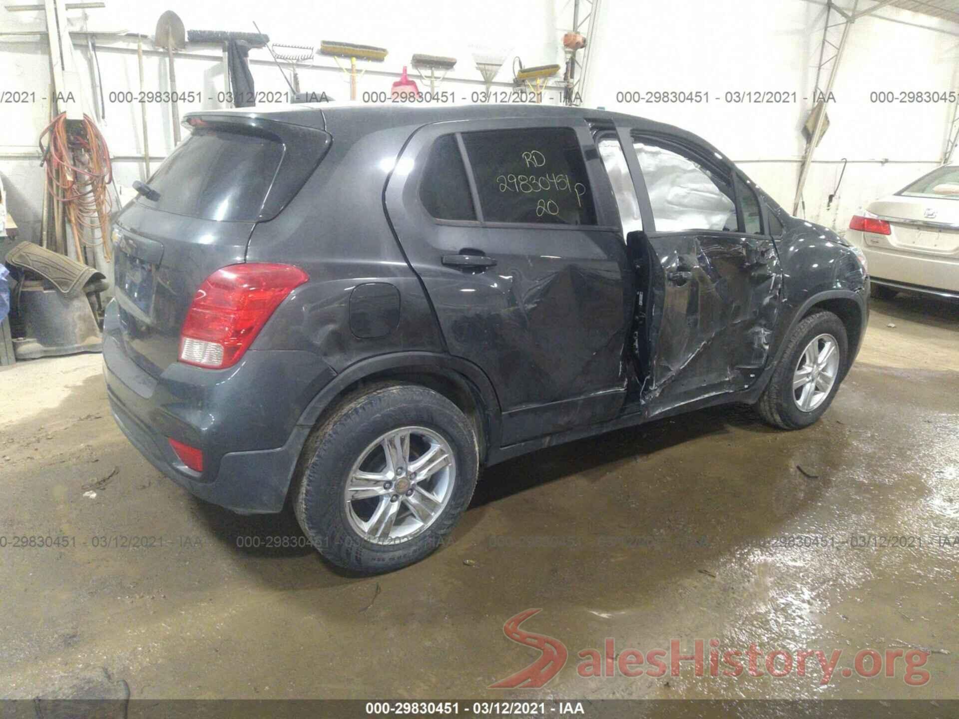 3GNCJKSB7LL272791 2020 CHEVROLET TRAX