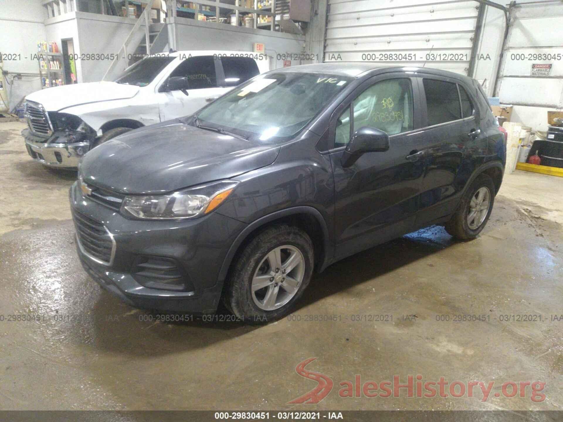 3GNCJKSB7LL272791 2020 CHEVROLET TRAX