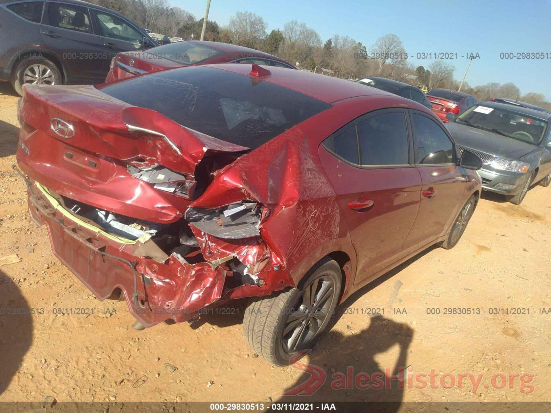 5NPD84LF4JH374844 2018 HYUNDAI ELANTRA