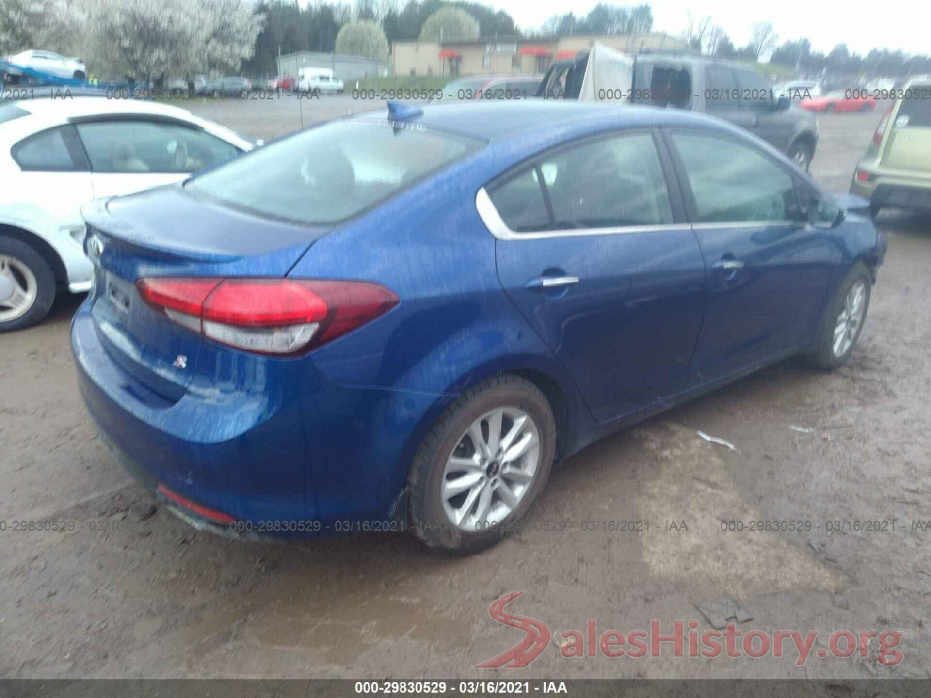 3KPFL4A79HE031738 2017 KIA FORTE