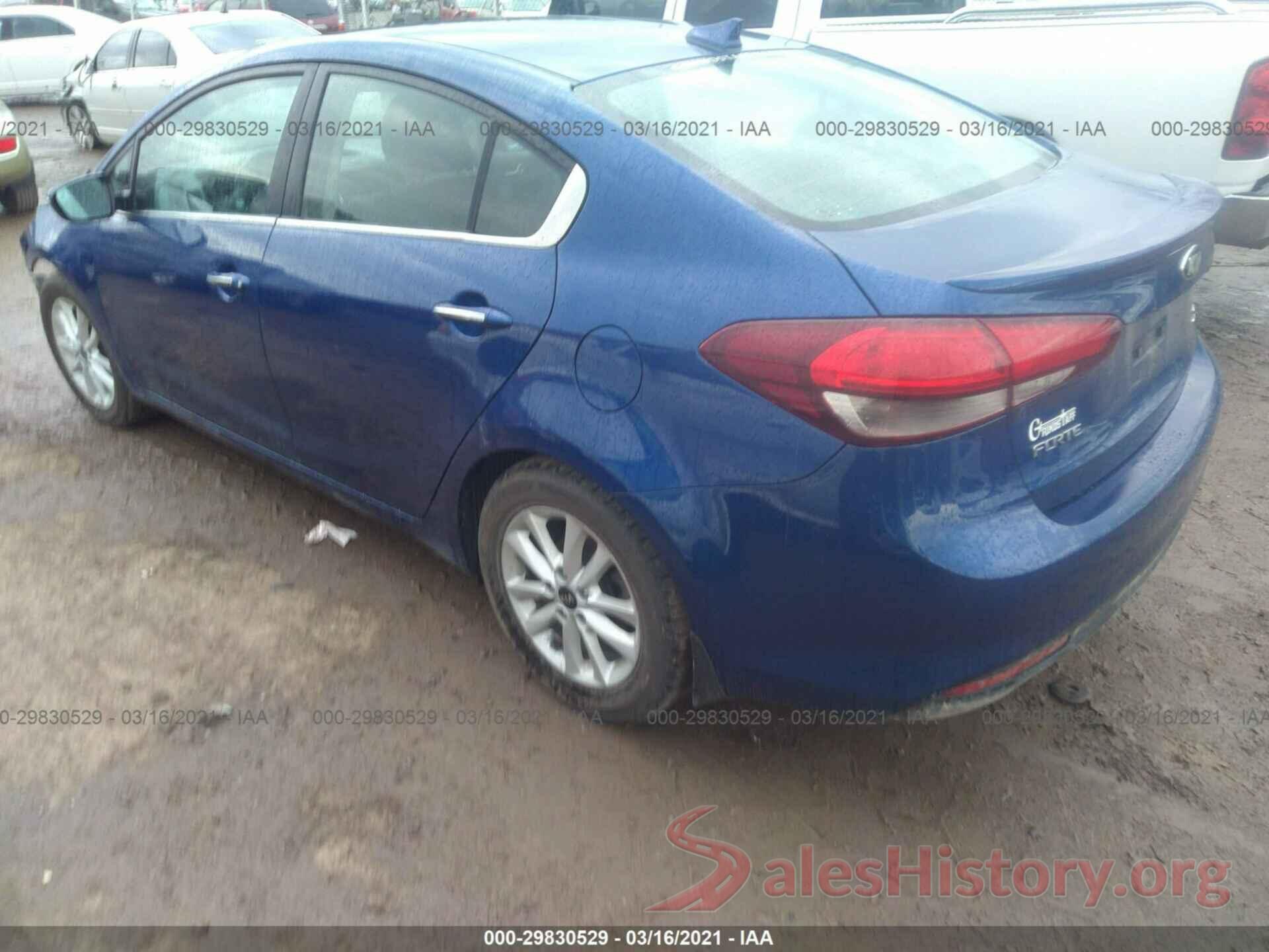 3KPFL4A79HE031738 2017 KIA FORTE