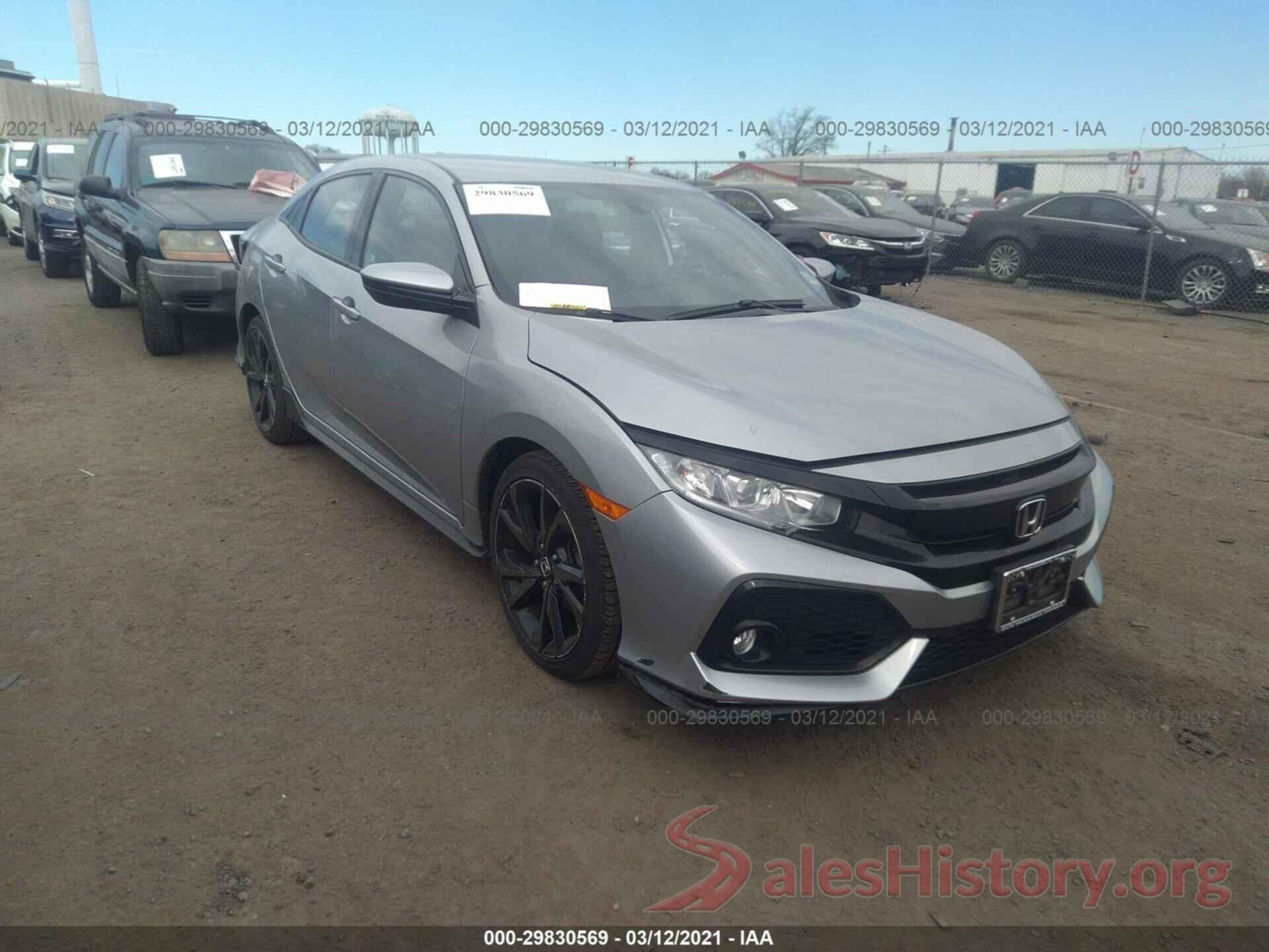 SHHFK7H46HU424301 2017 HONDA CIVIC HATCHBACK