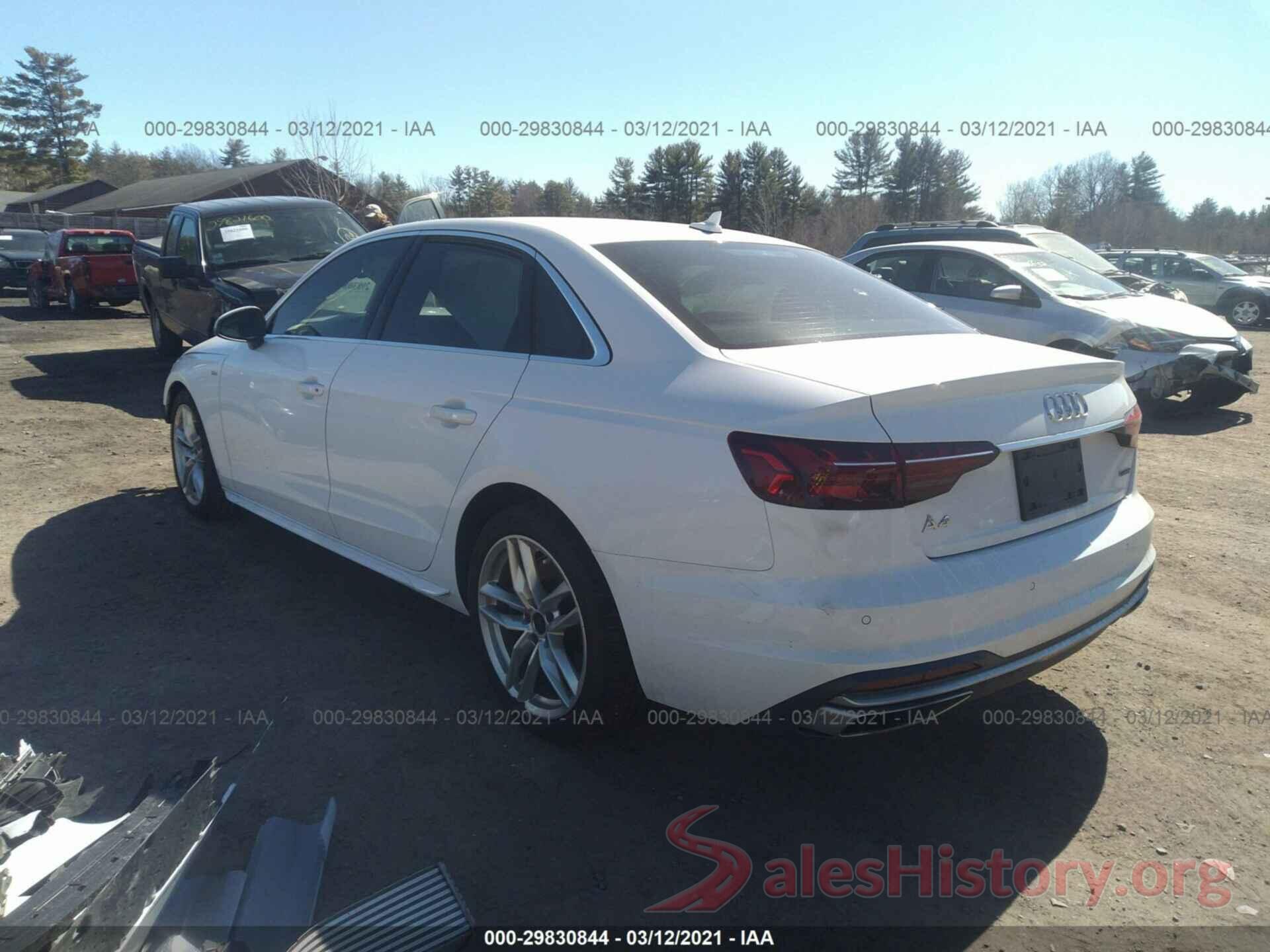 WAUENAF47LN009158 2020 AUDI A4