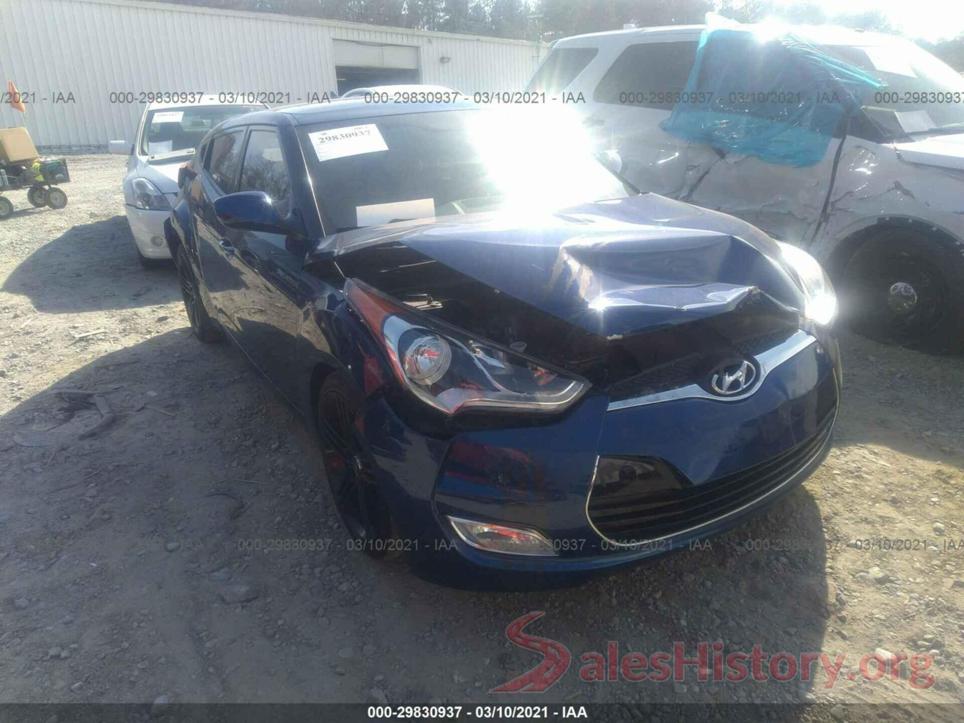 KMHTC6AD7HU322725 2017 HYUNDAI VELOSTER