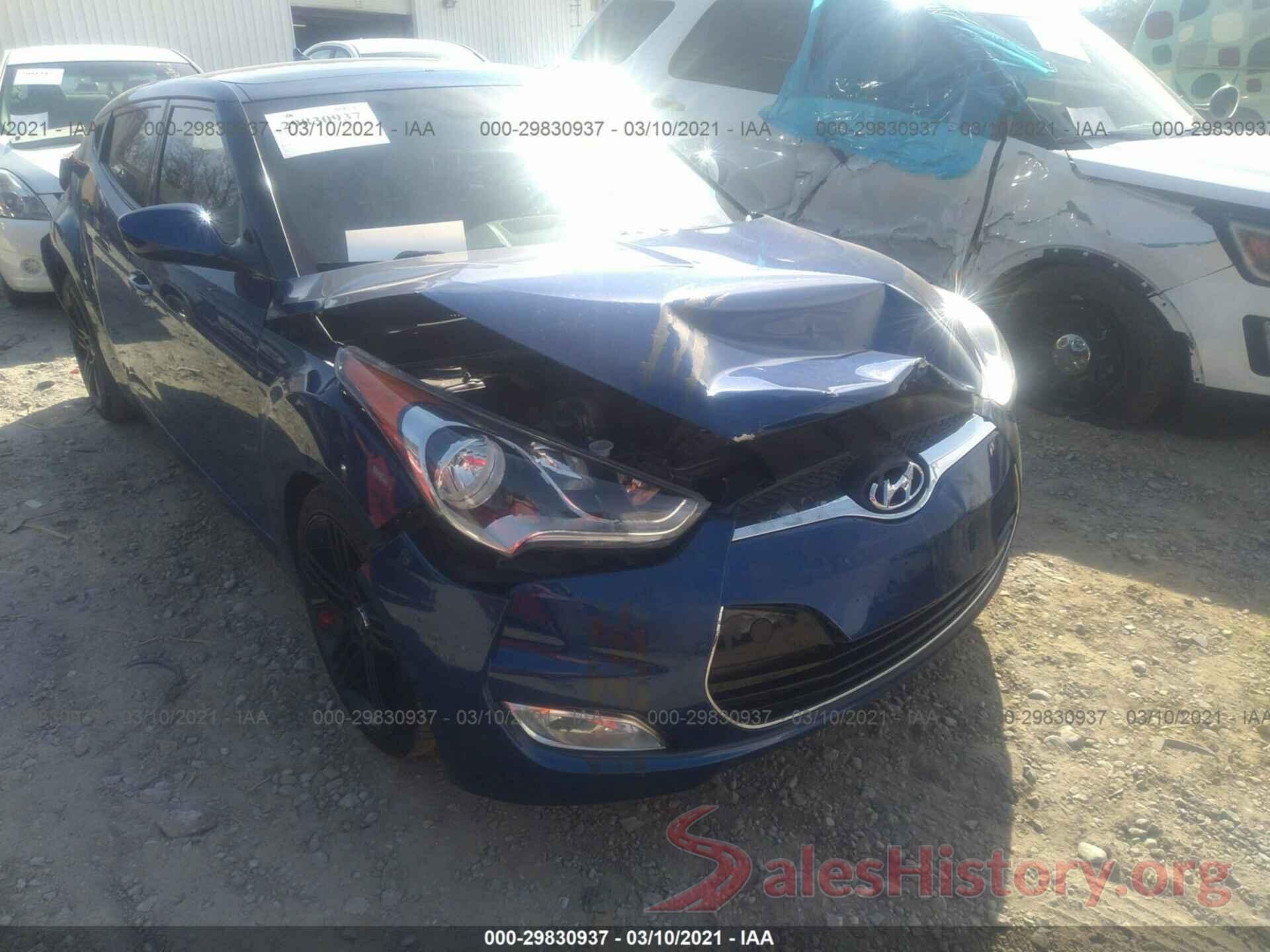 KMHTC6AD7HU322725 2017 HYUNDAI VELOSTER