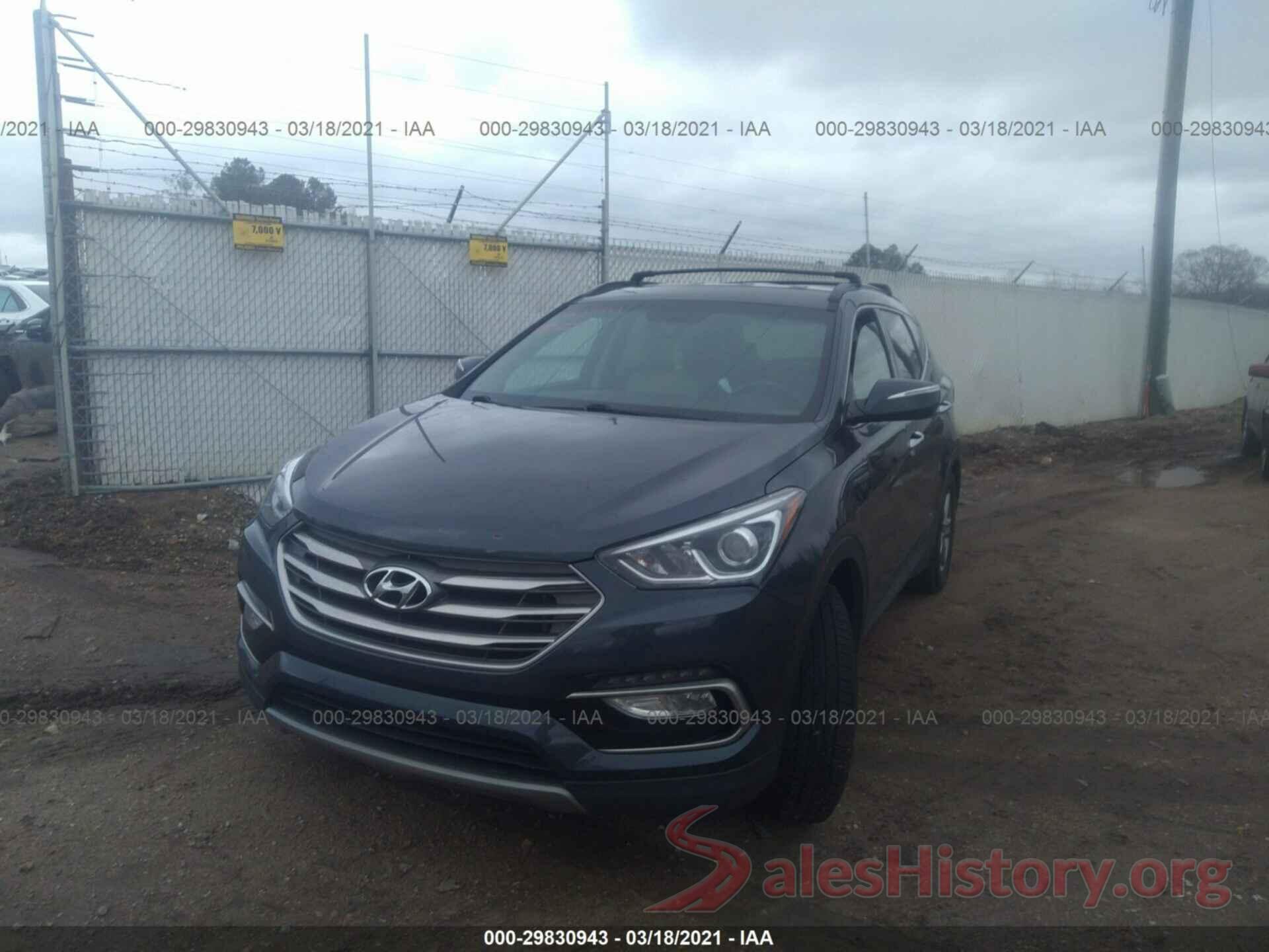 5NMZU3LB7HH036161 2017 HYUNDAI SANTA FE SPORT