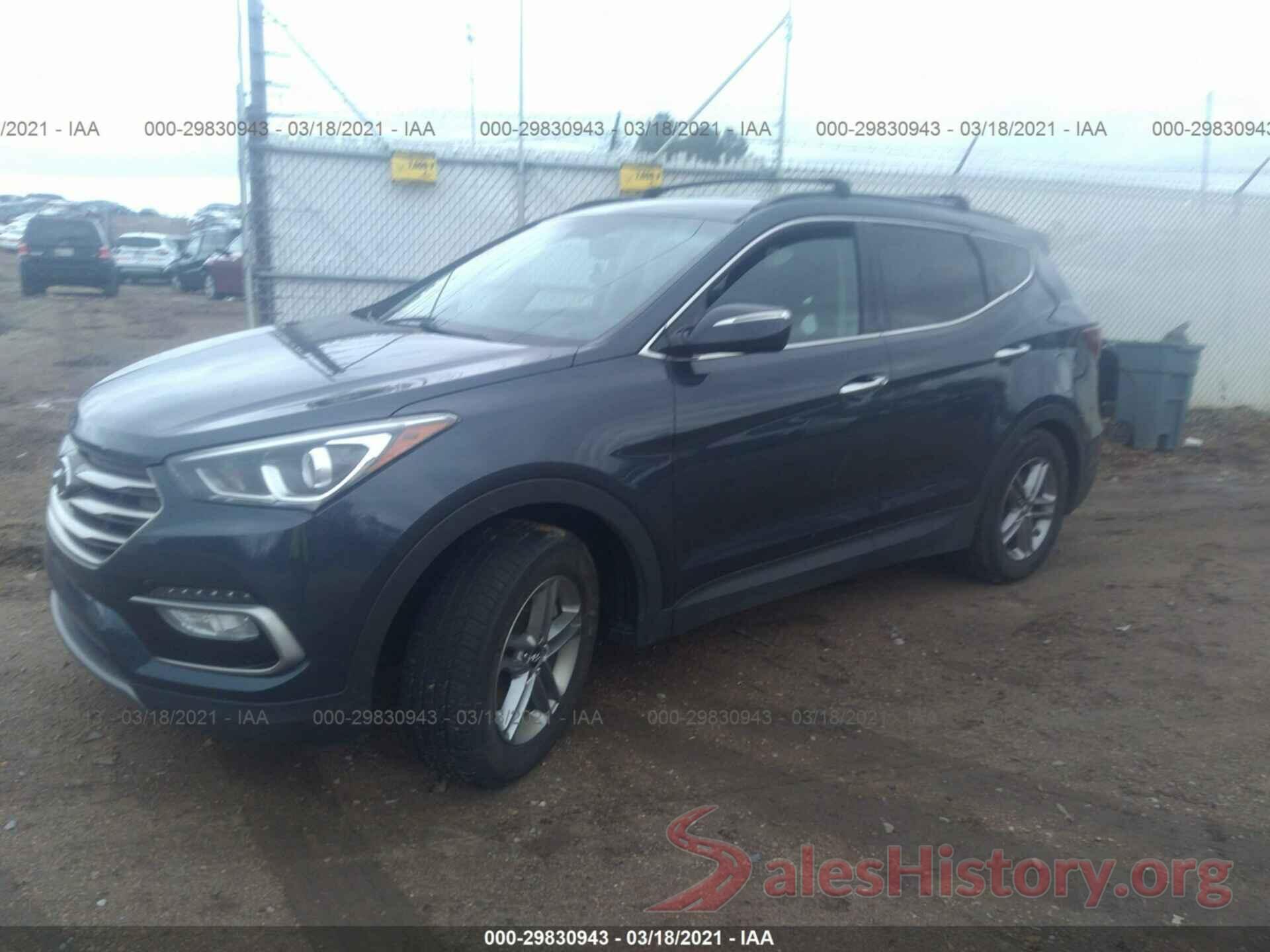 5NMZU3LB7HH036161 2017 HYUNDAI SANTA FE SPORT