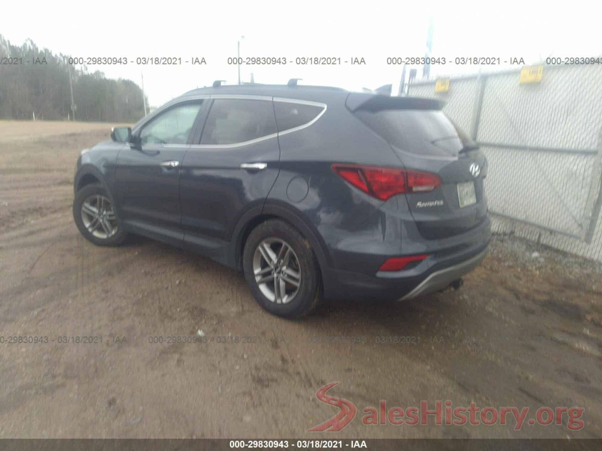 5NMZU3LB7HH036161 2017 HYUNDAI SANTA FE SPORT