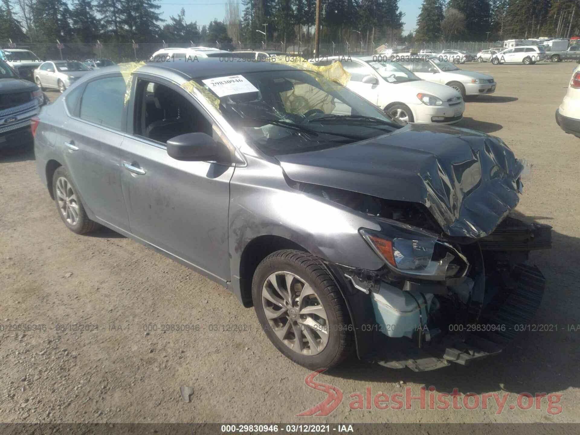 3N1AB7AP6KL606205 2019 NISSAN SENTRA