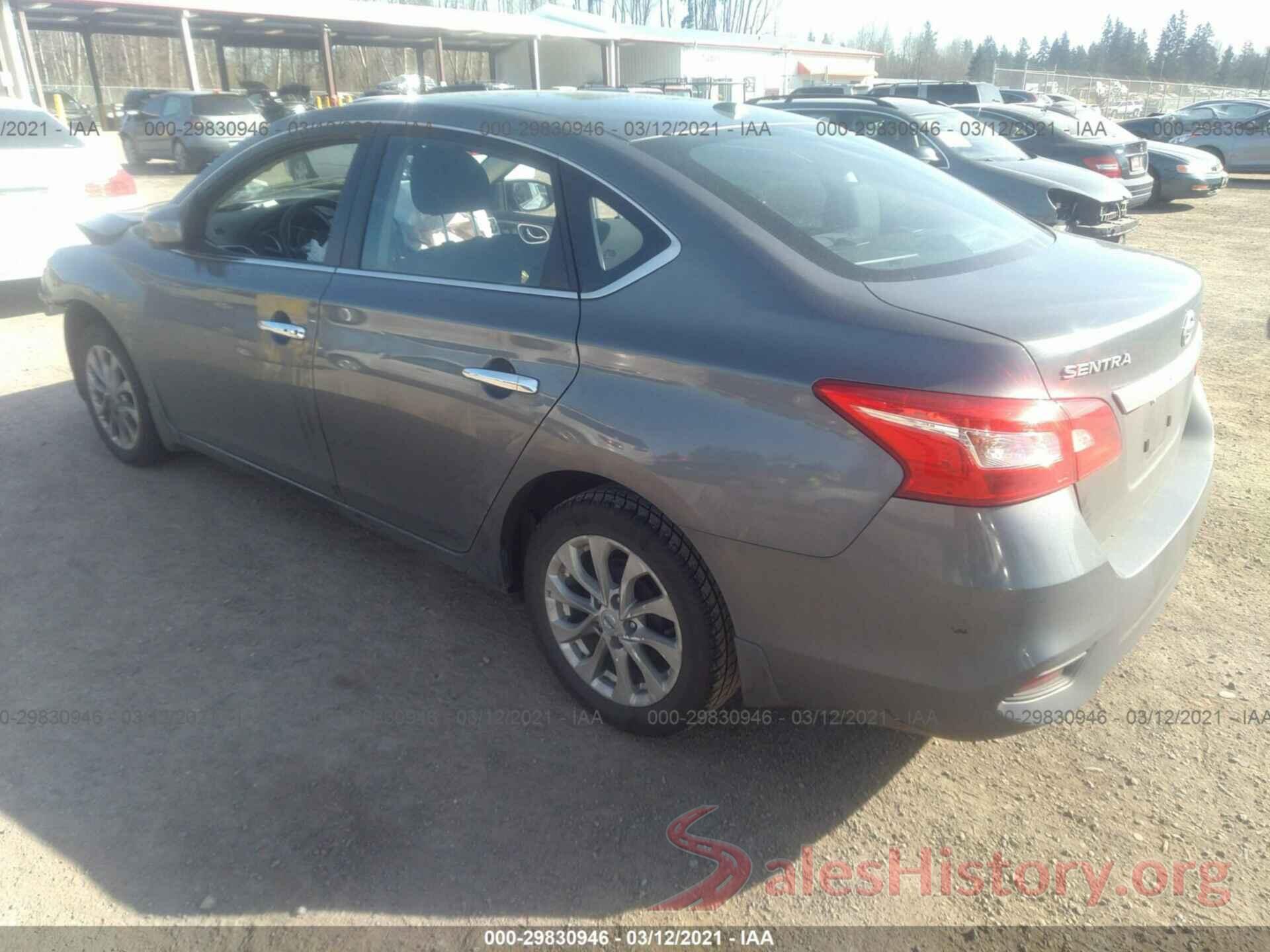 3N1AB7AP6KL606205 2019 NISSAN SENTRA