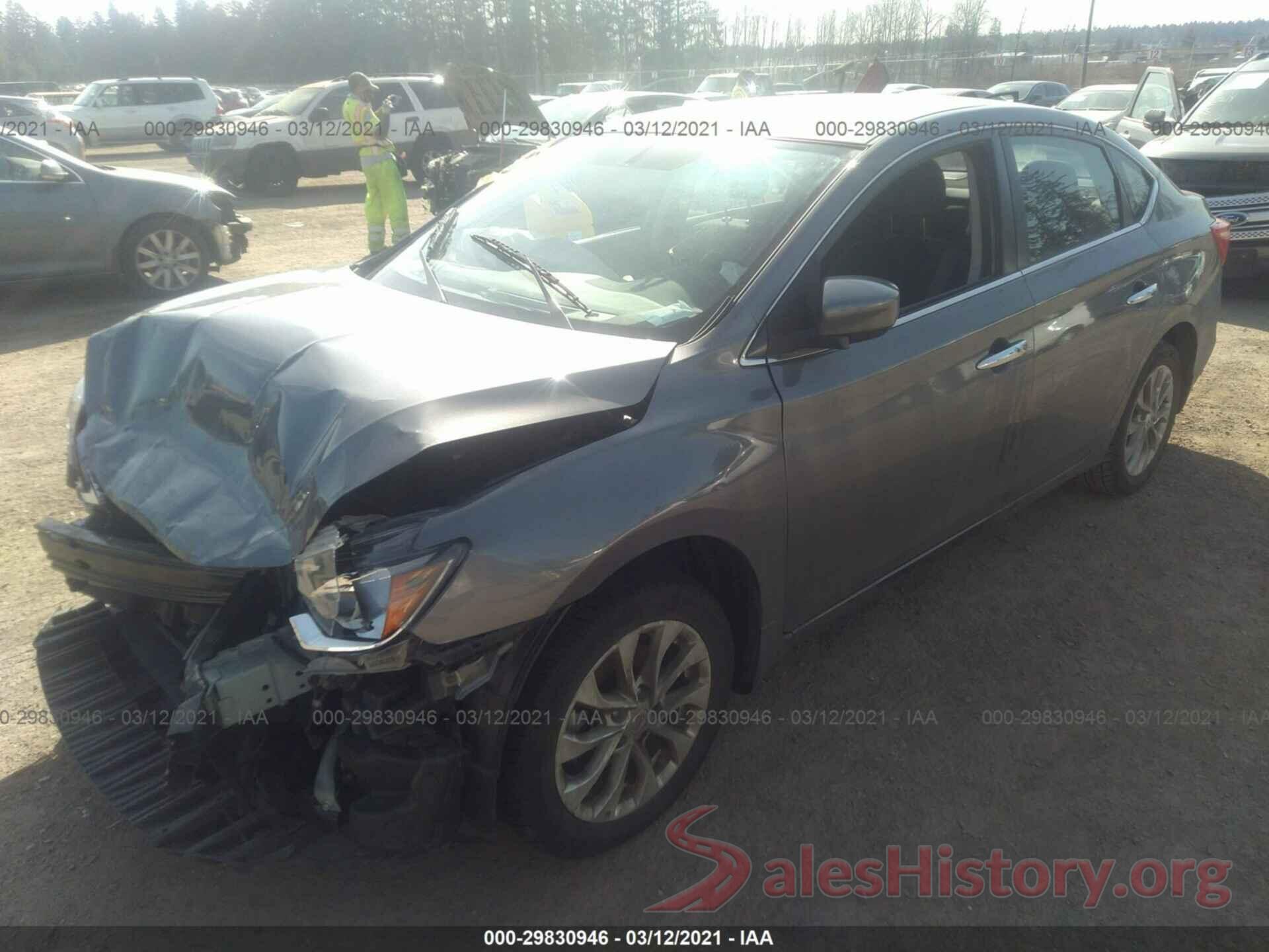 3N1AB7AP6KL606205 2019 NISSAN SENTRA