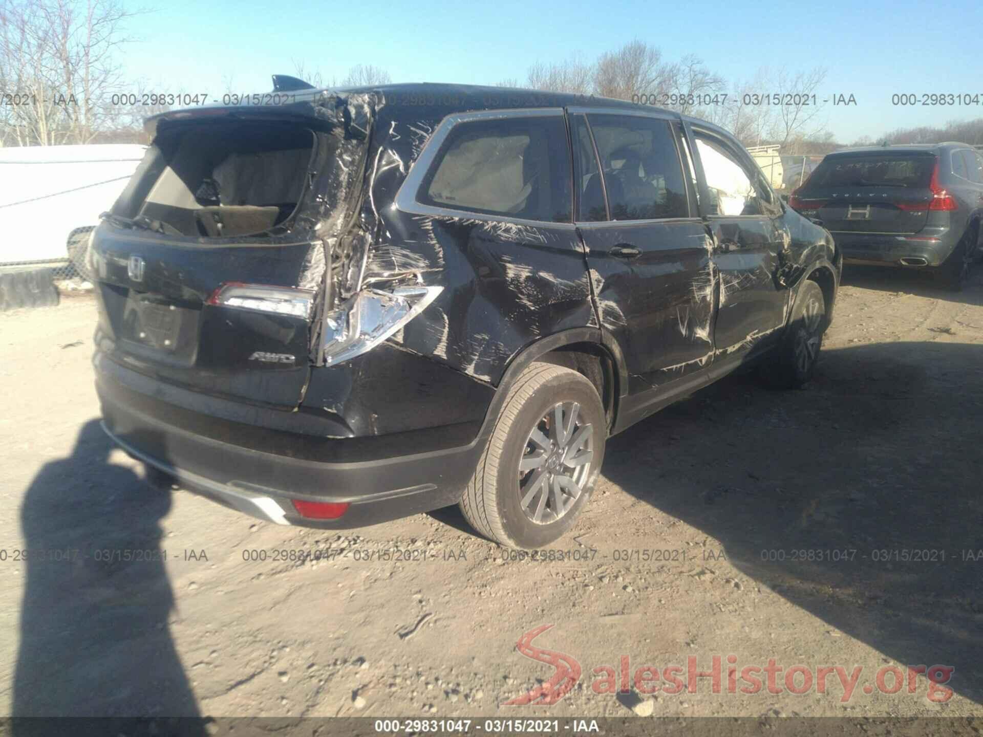 5FNYF6H55KB101091 2019 HONDA PILOT