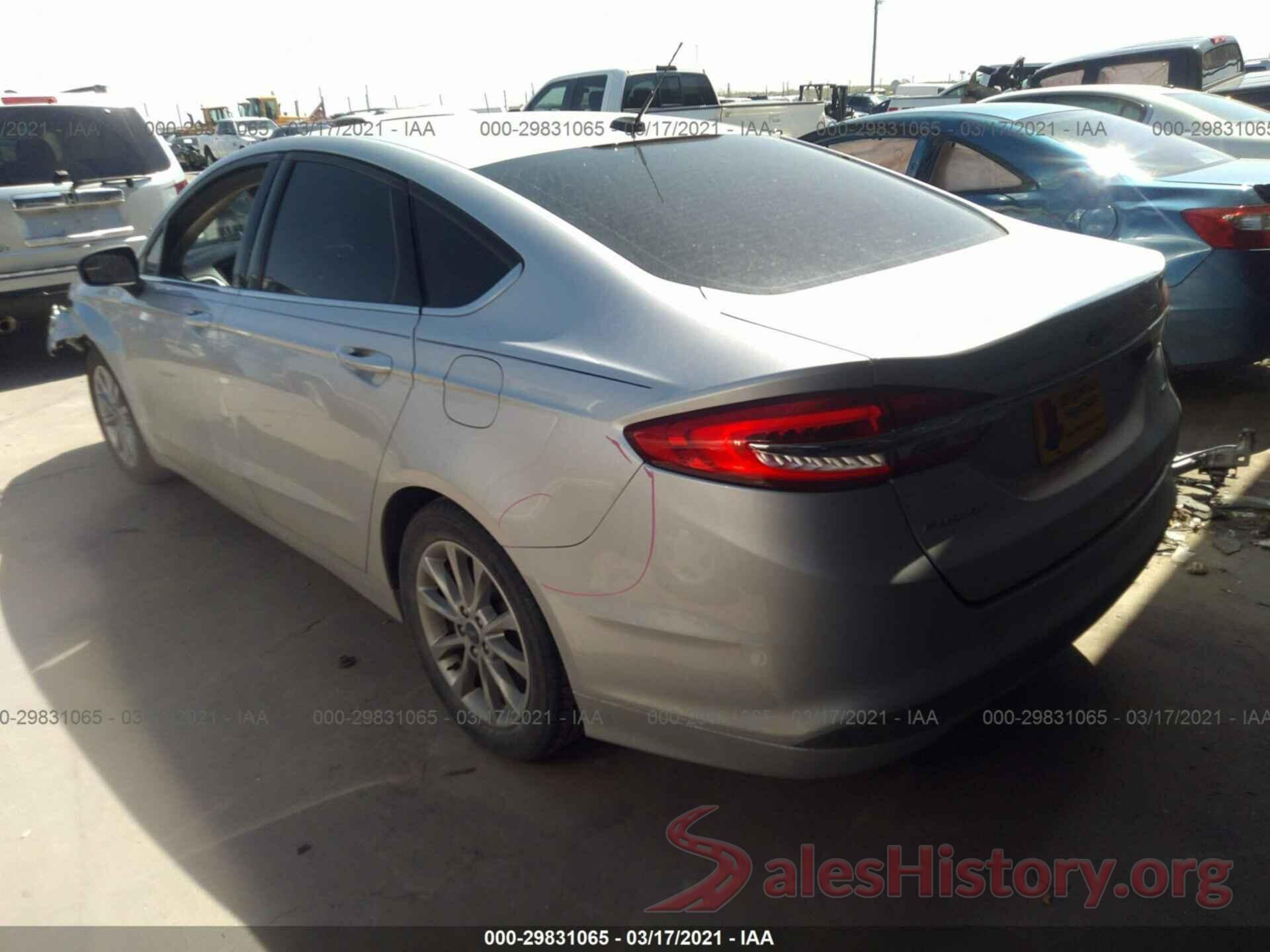 3FA6P0H7XHR151663 2017 FORD FUSION