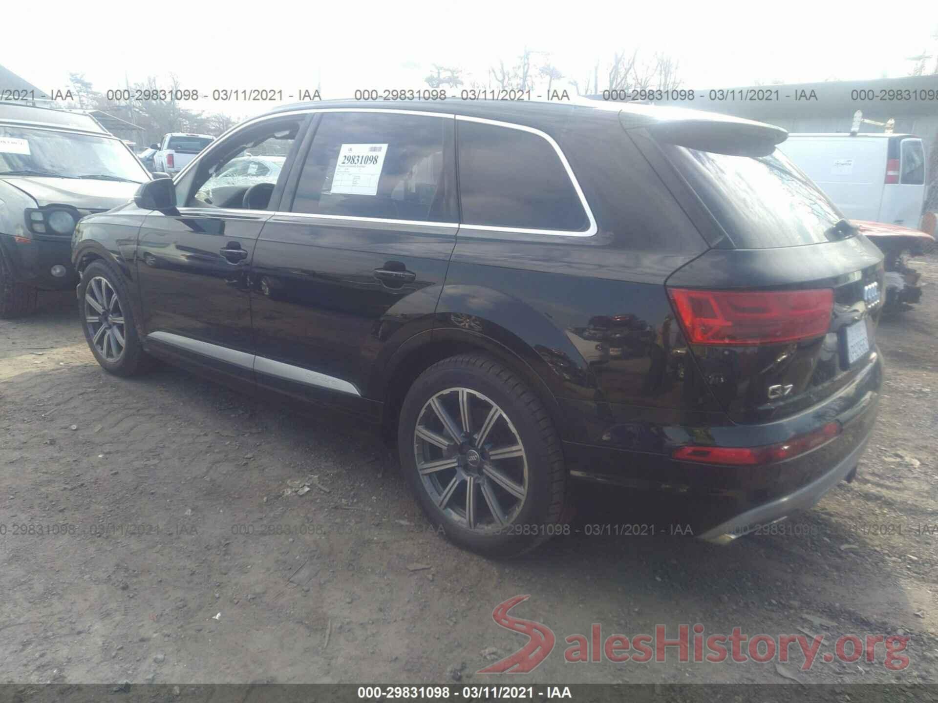 WA1VAAF75HD012429 2017 AUDI Q7