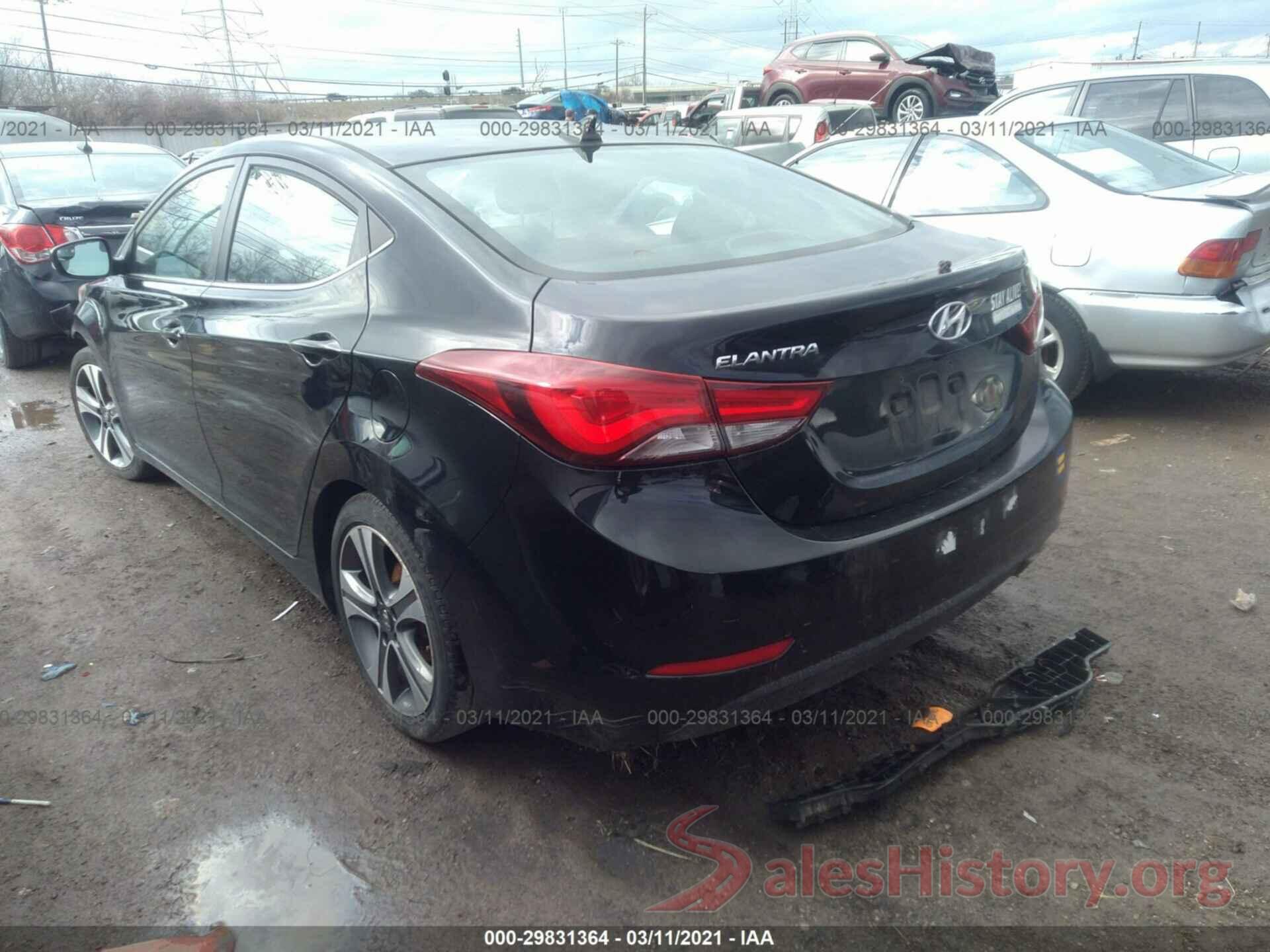 KMHDH4AH5GU553456 2016 HYUNDAI ELANTRA