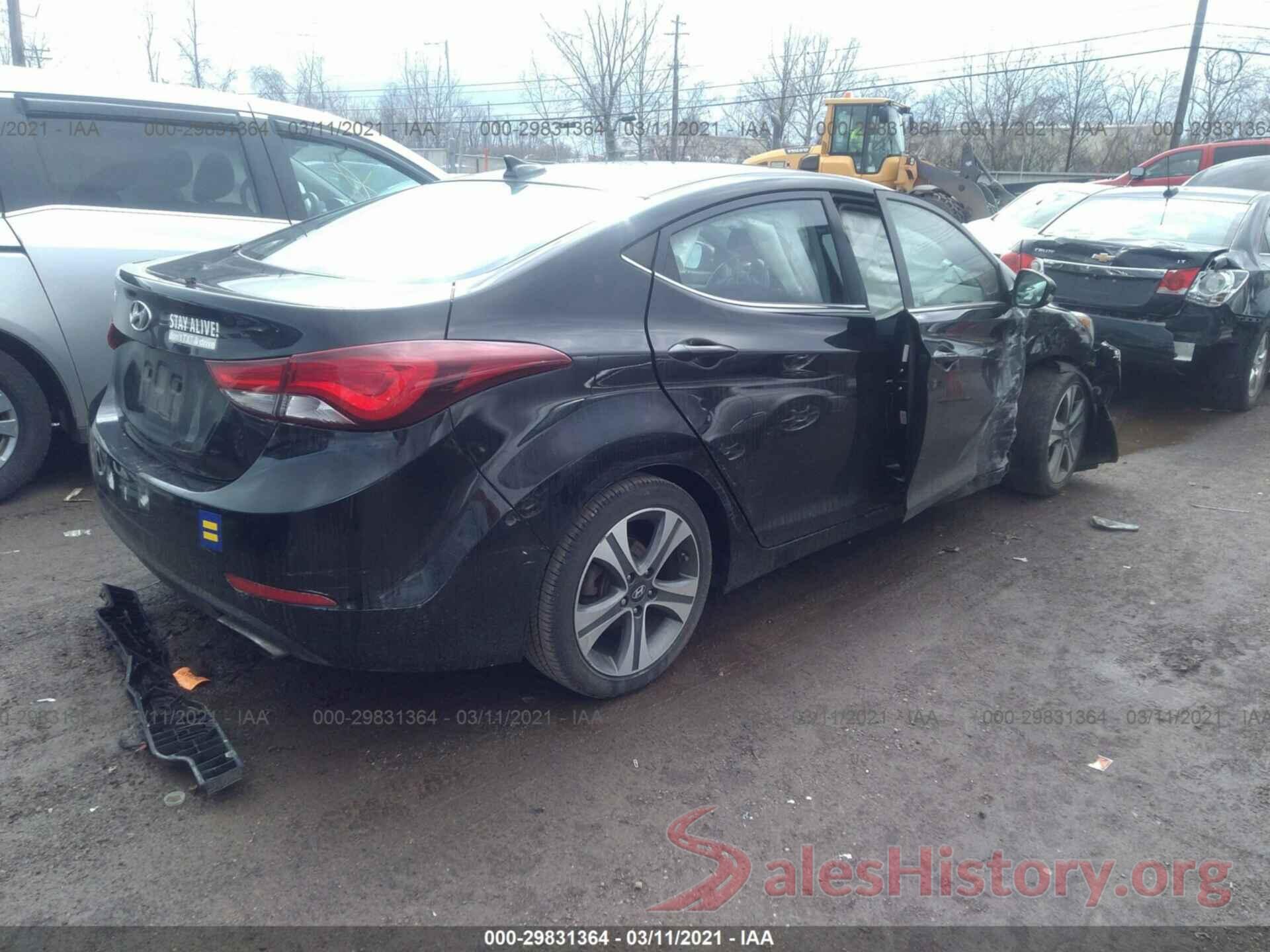 KMHDH4AH5GU553456 2016 HYUNDAI ELANTRA