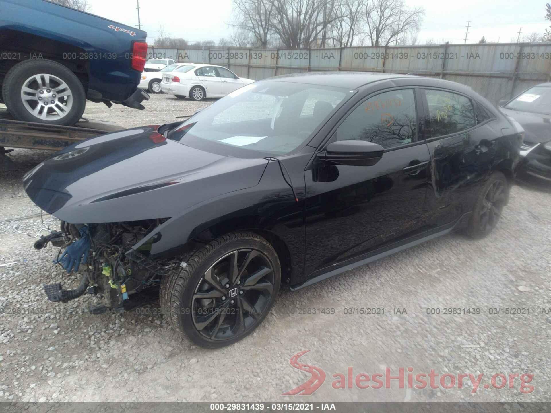 SHHFK7H41KU228273 2019 HONDA CIVIC HATCHBACK