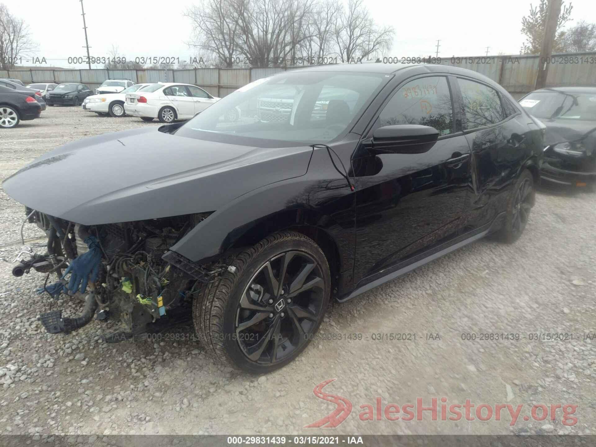 SHHFK7H41KU228273 2019 HONDA CIVIC HATCHBACK