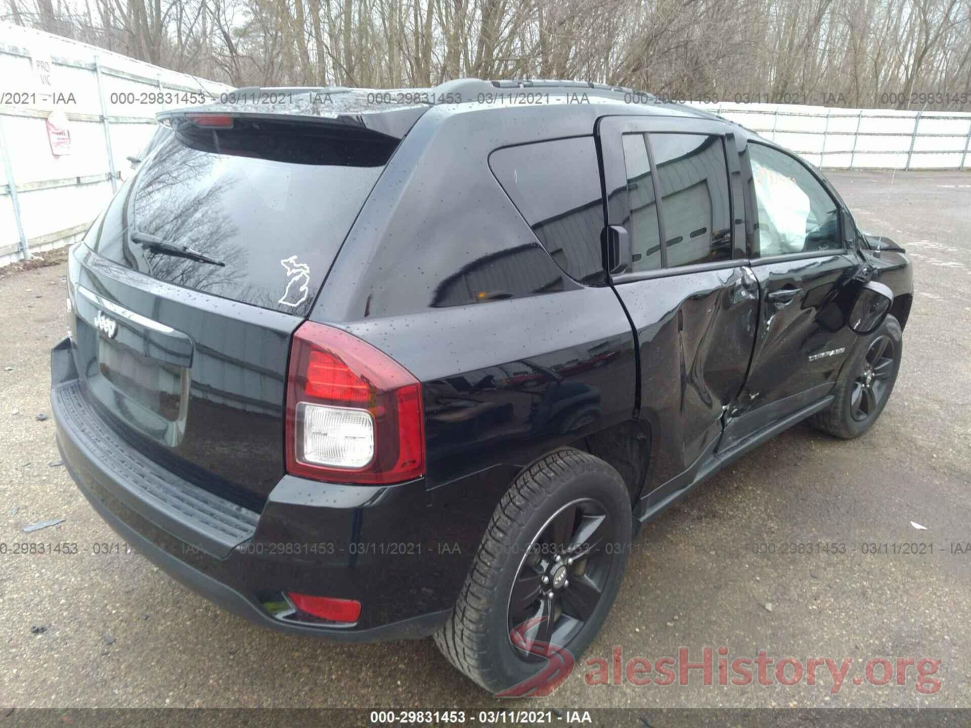 1C4NJDBB3GD713048 2016 JEEP COMPASS