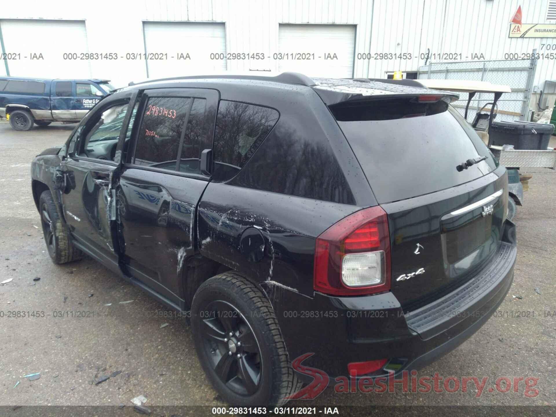 1C4NJDBB3GD713048 2016 JEEP COMPASS