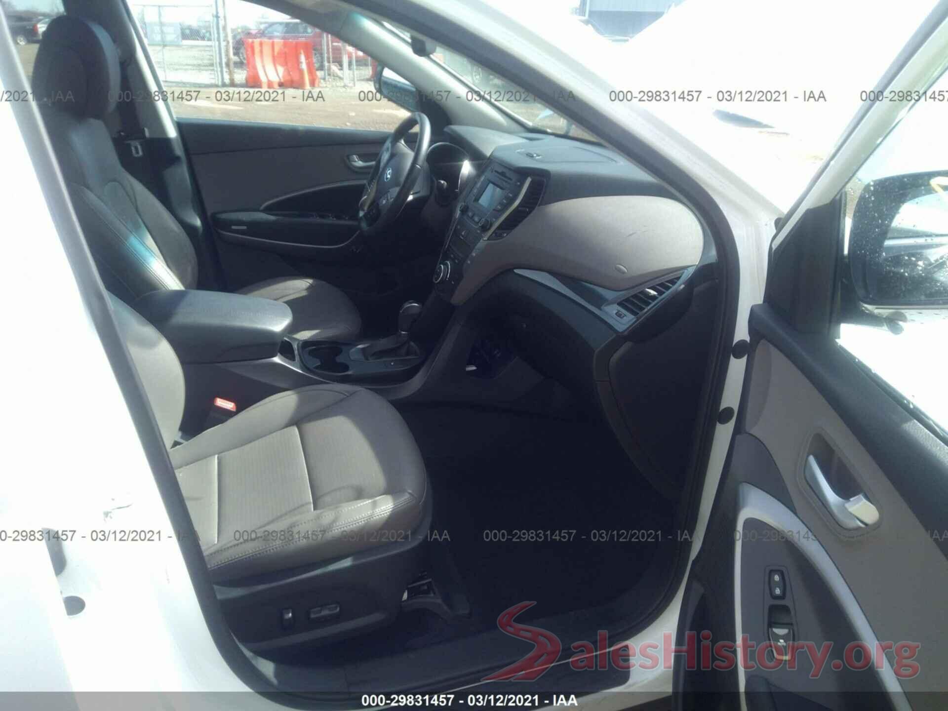 5XYZUDLA2GG312879 2016 HYUNDAI SANTA FE SPORT