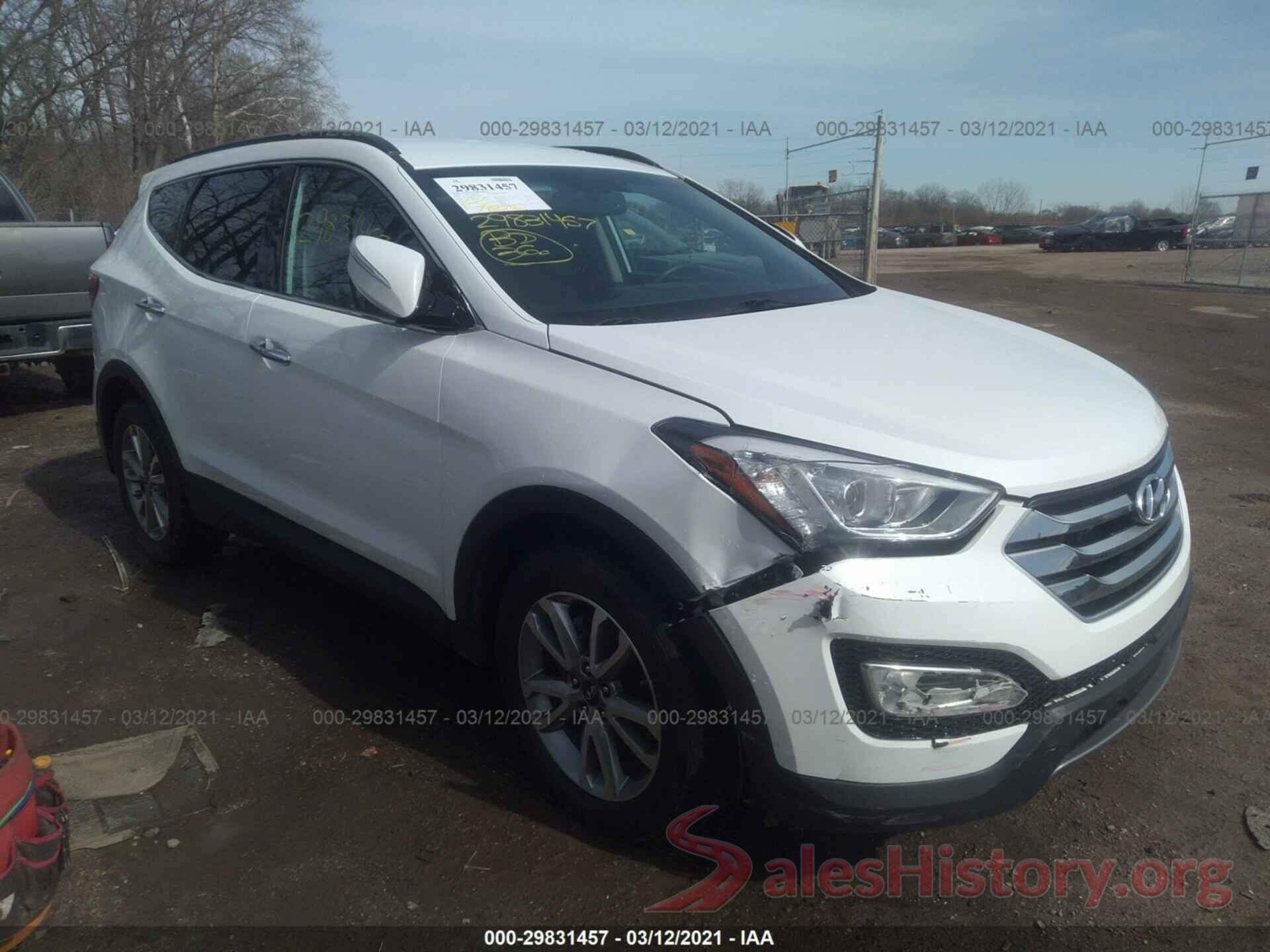 5XYZUDLA2GG312879 2016 HYUNDAI SANTA FE SPORT