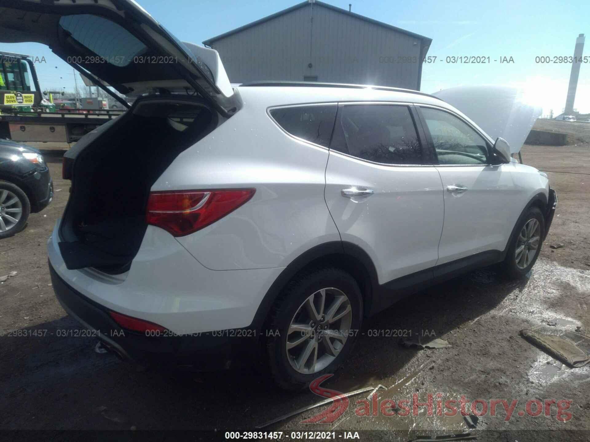 5XYZUDLA2GG312879 2016 HYUNDAI SANTA FE SPORT