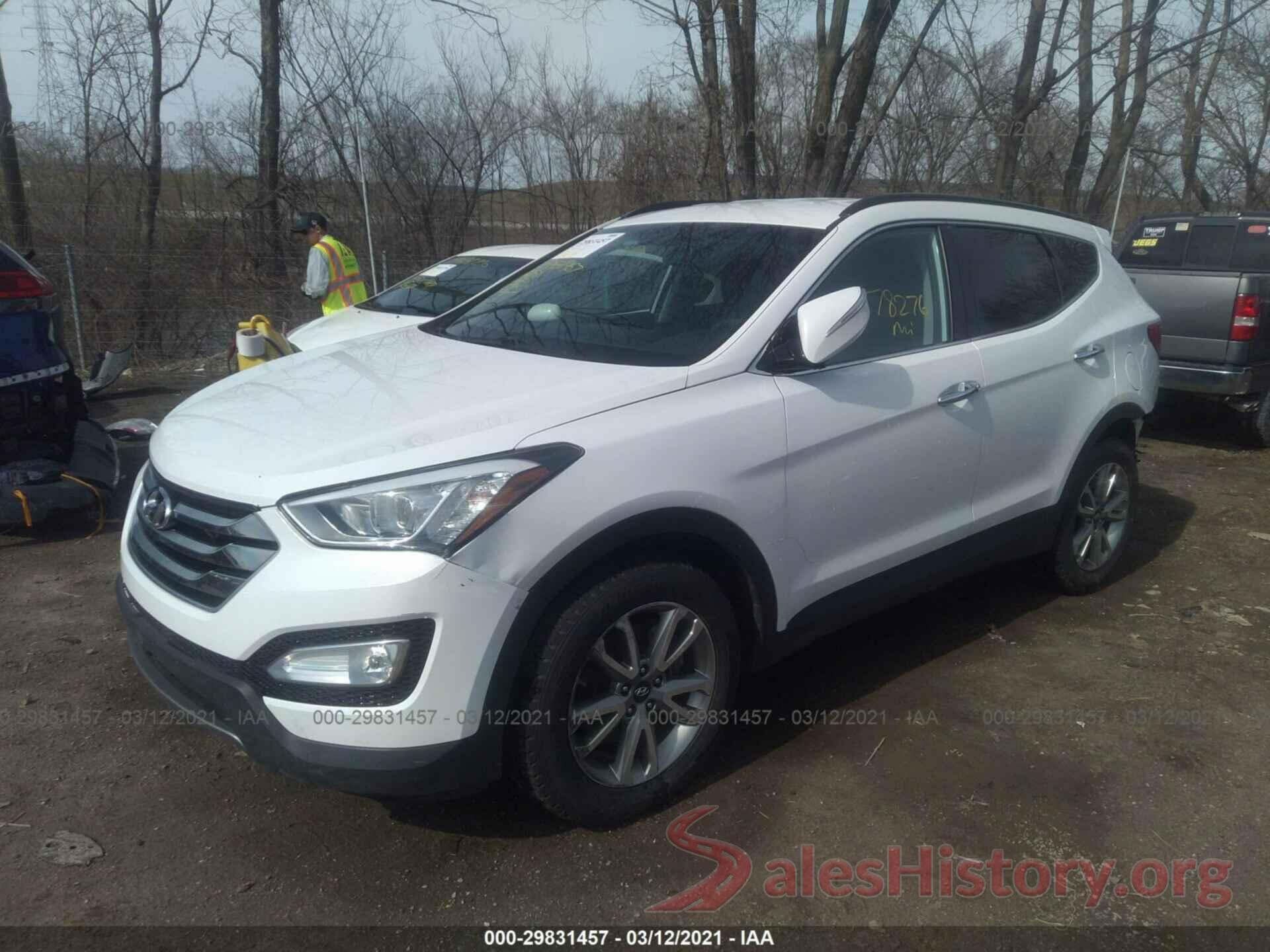 5XYZUDLA2GG312879 2016 HYUNDAI SANTA FE SPORT