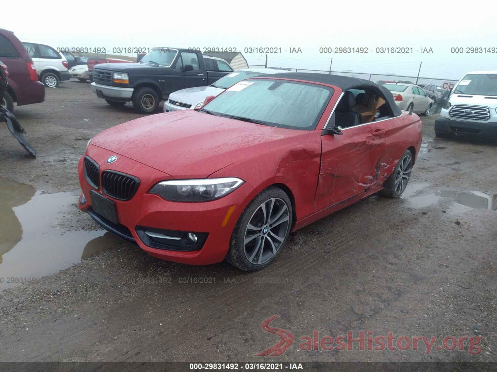 WBA1L9C5XGV767498 2016 BMW 2 SERIES