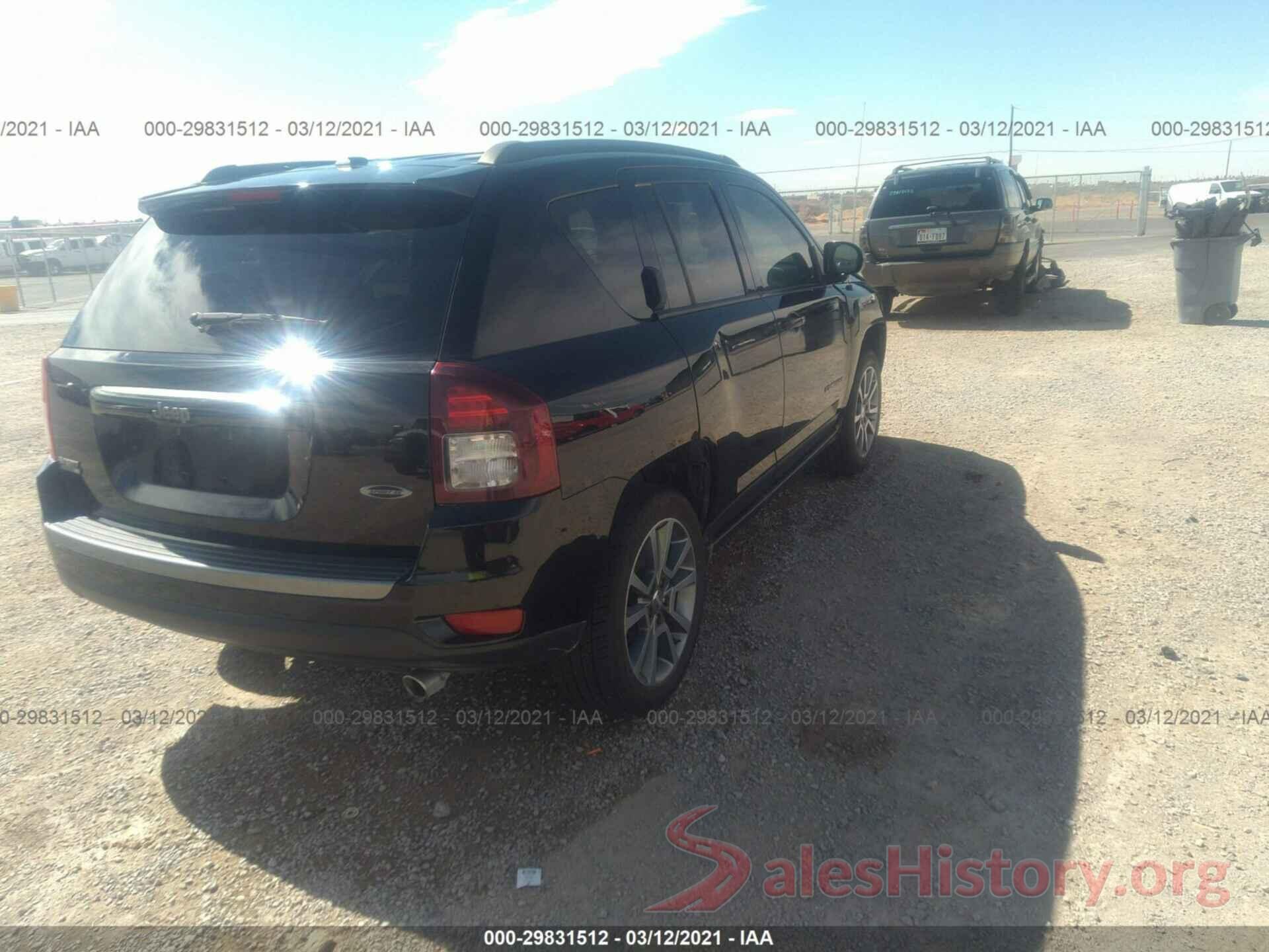 1C4NJCBA5HD103154 2017 JEEP COMPASS