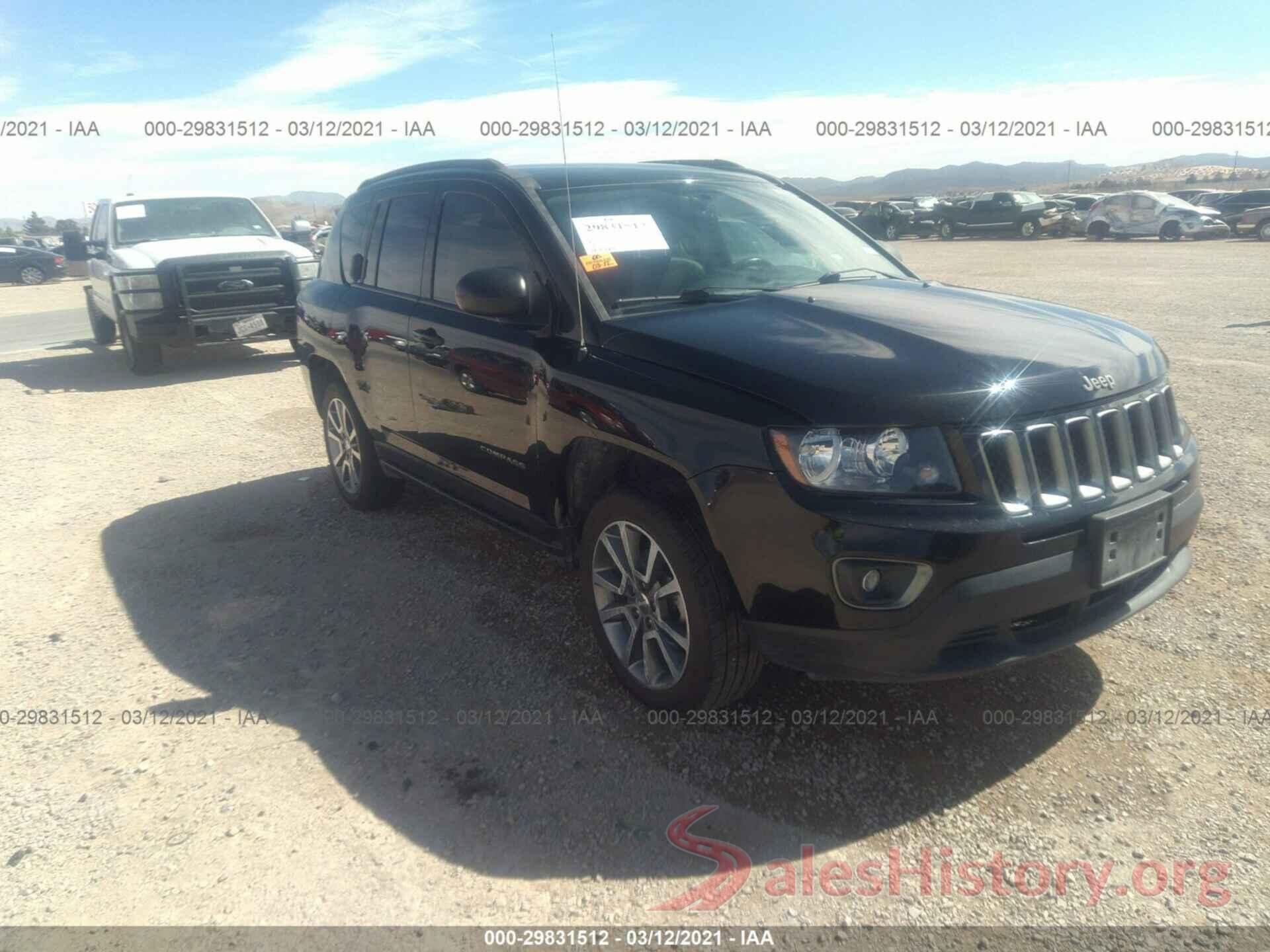 1C4NJCBA5HD103154 2017 JEEP COMPASS