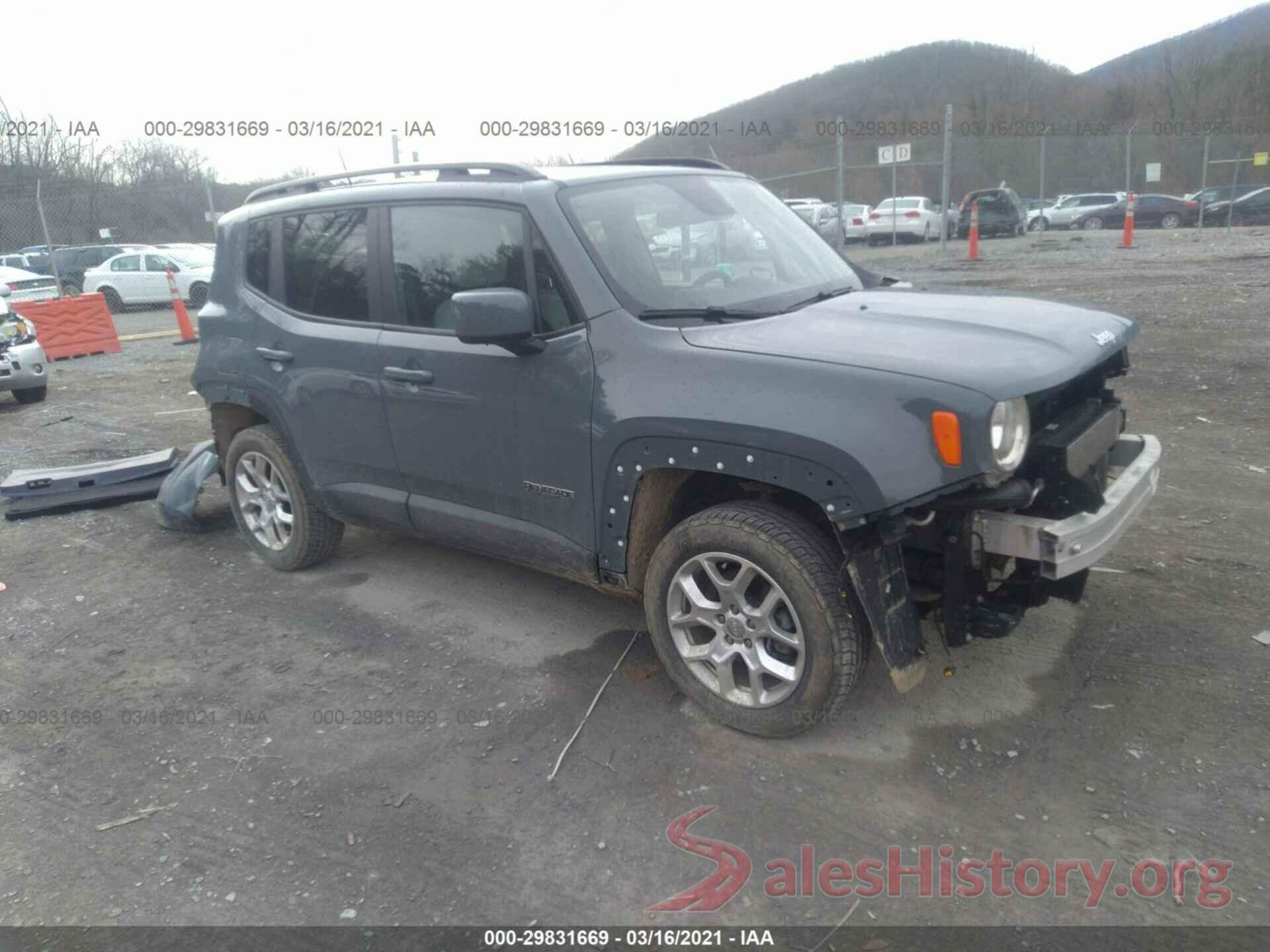 ZACCJBBBXJPH65166 2018 JEEP RENEGADE