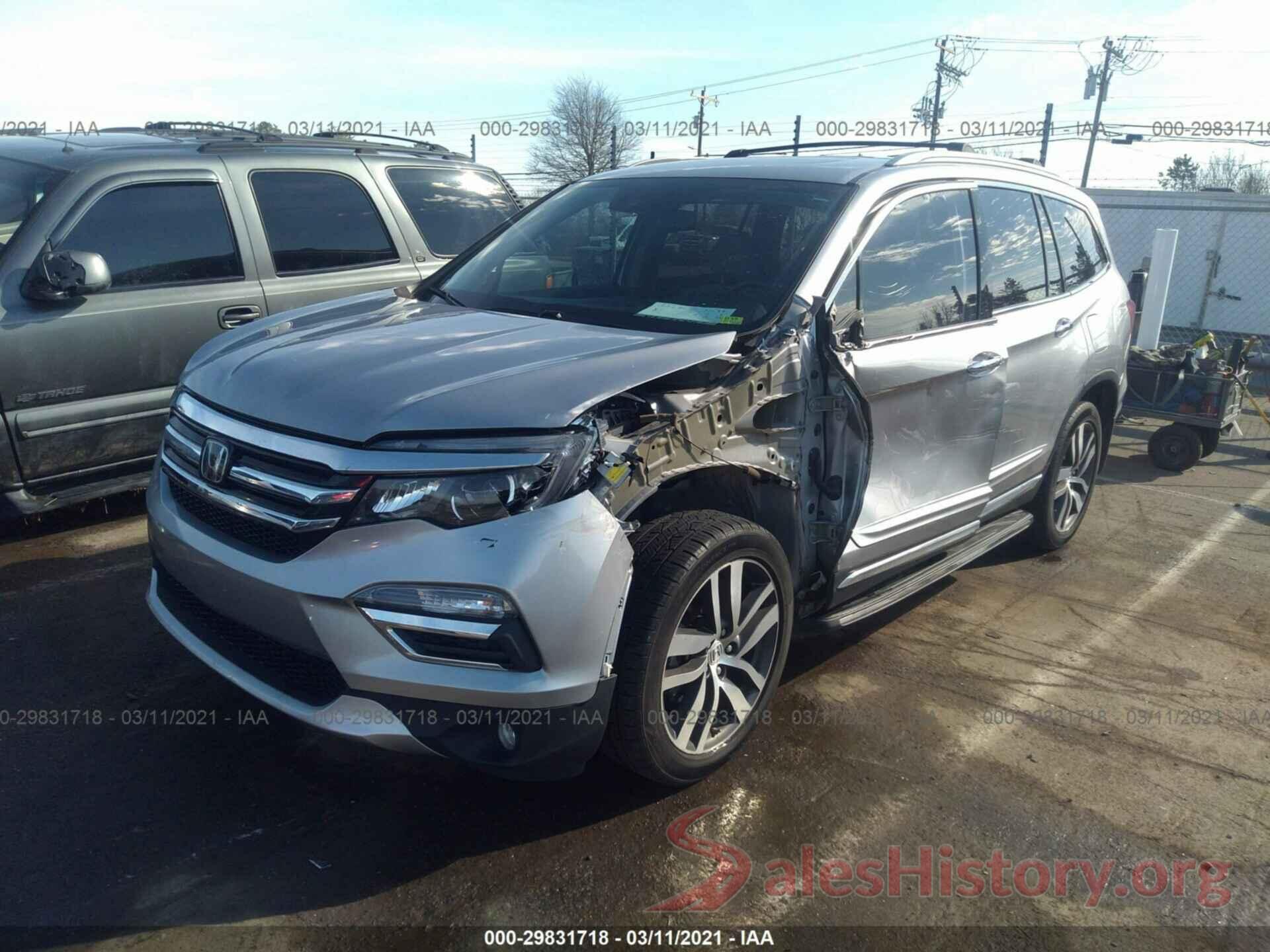 5FNYF6H03GB119519 2016 HONDA PILOT