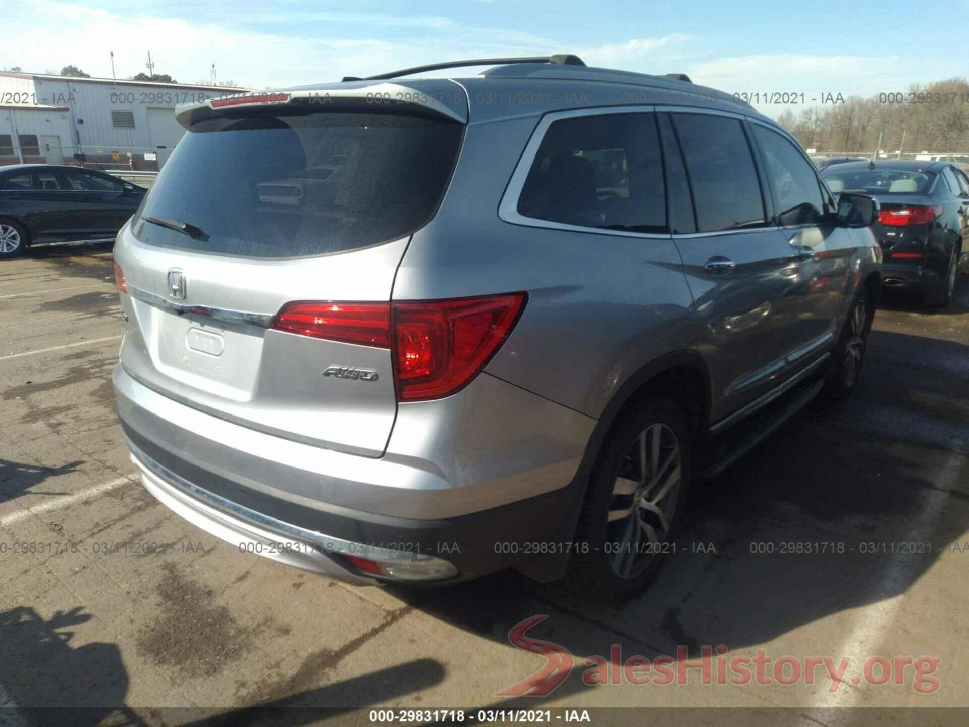 5FNYF6H03GB119519 2016 HONDA PILOT