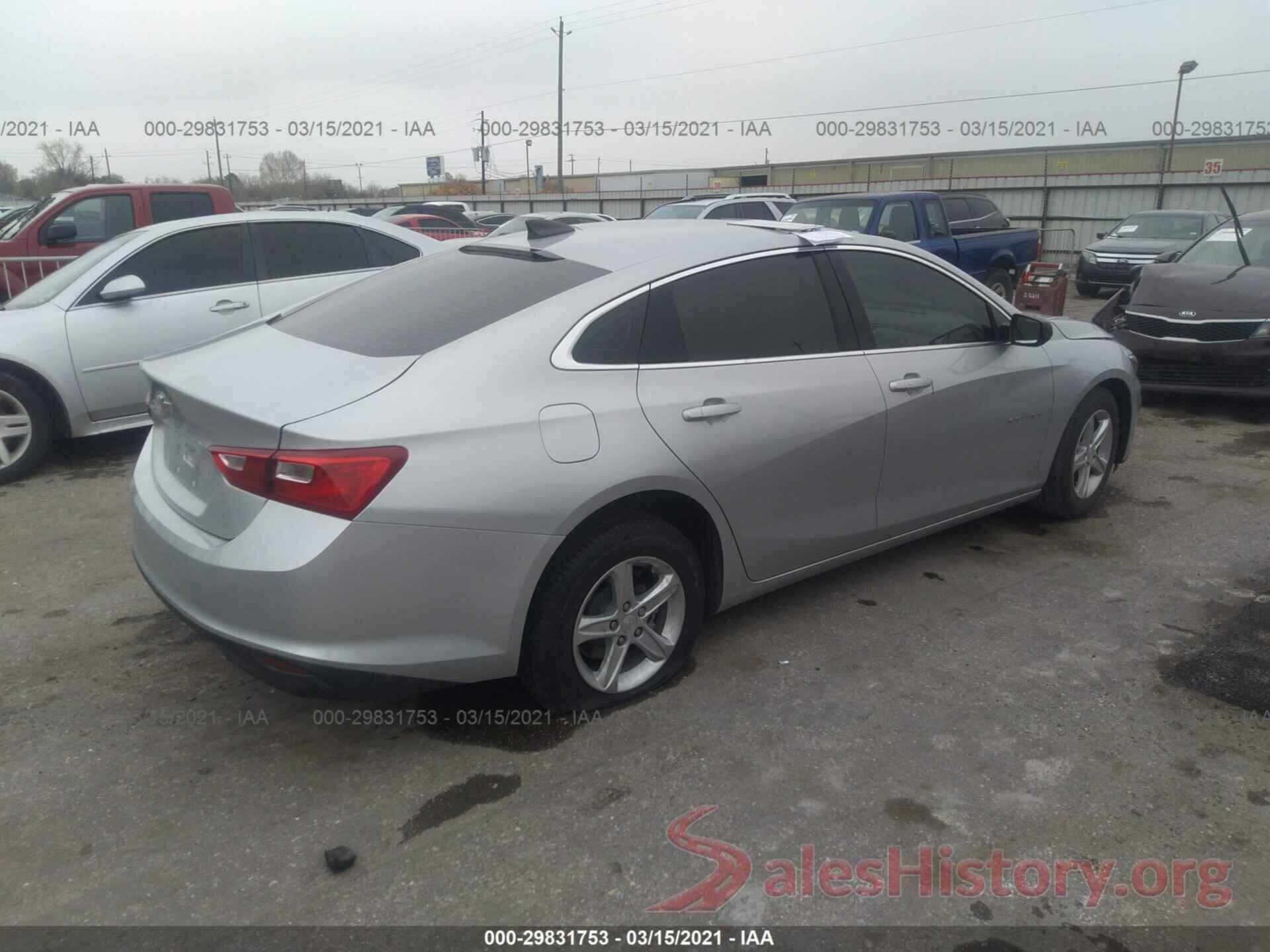 1G1ZB5ST4KF144942 2019 CHEVROLET MALIBU