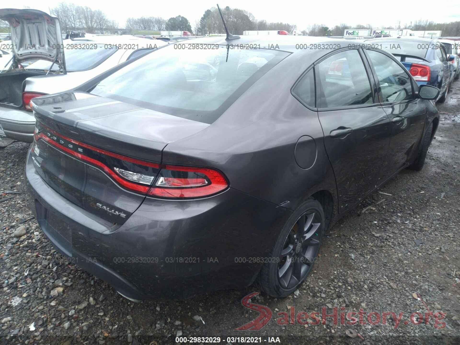 1C3CDFBB0GD607574 2016 DODGE DART