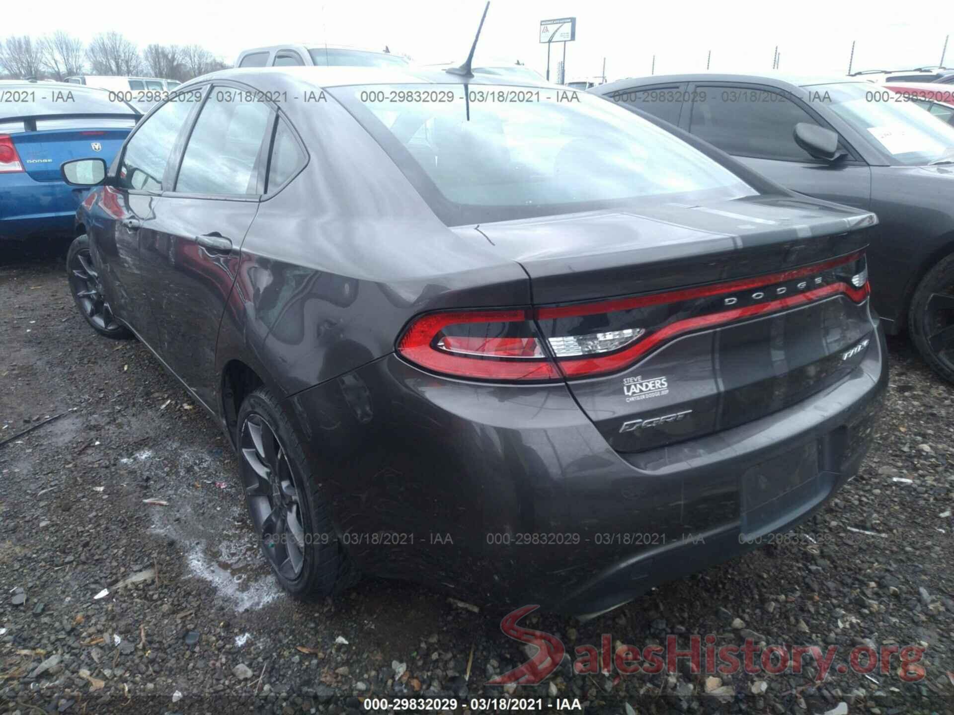 1C3CDFBB0GD607574 2016 DODGE DART