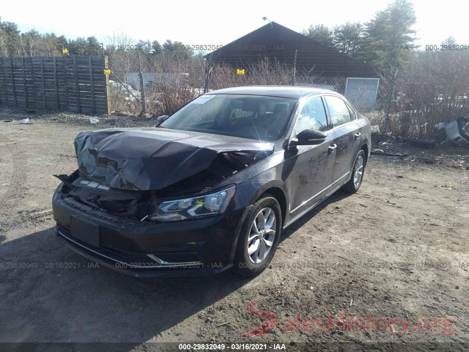 1VWAT7A35HC041616 2017 VOLKSWAGEN PASSAT